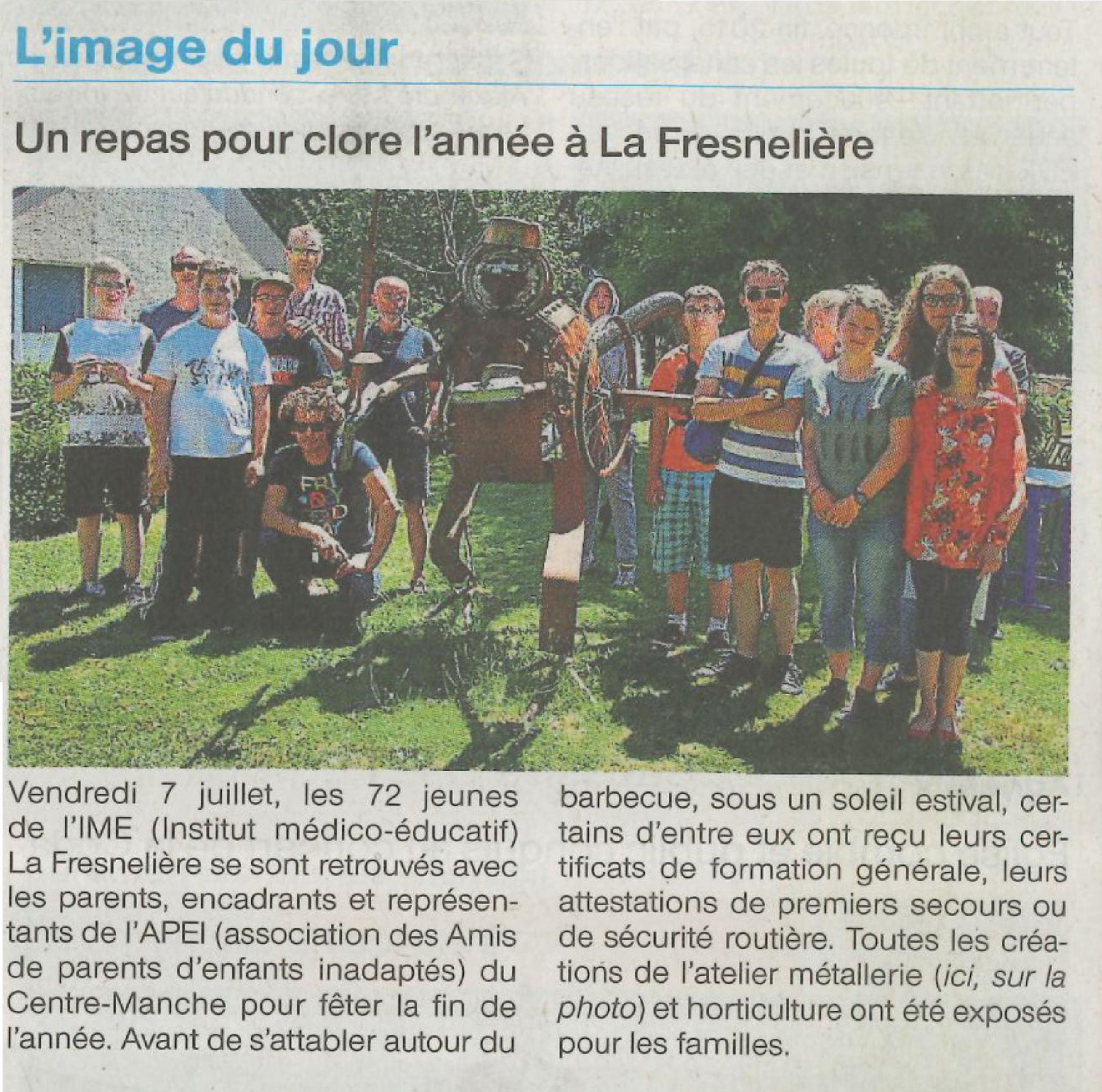 Ouest France - 11 juillet 2017