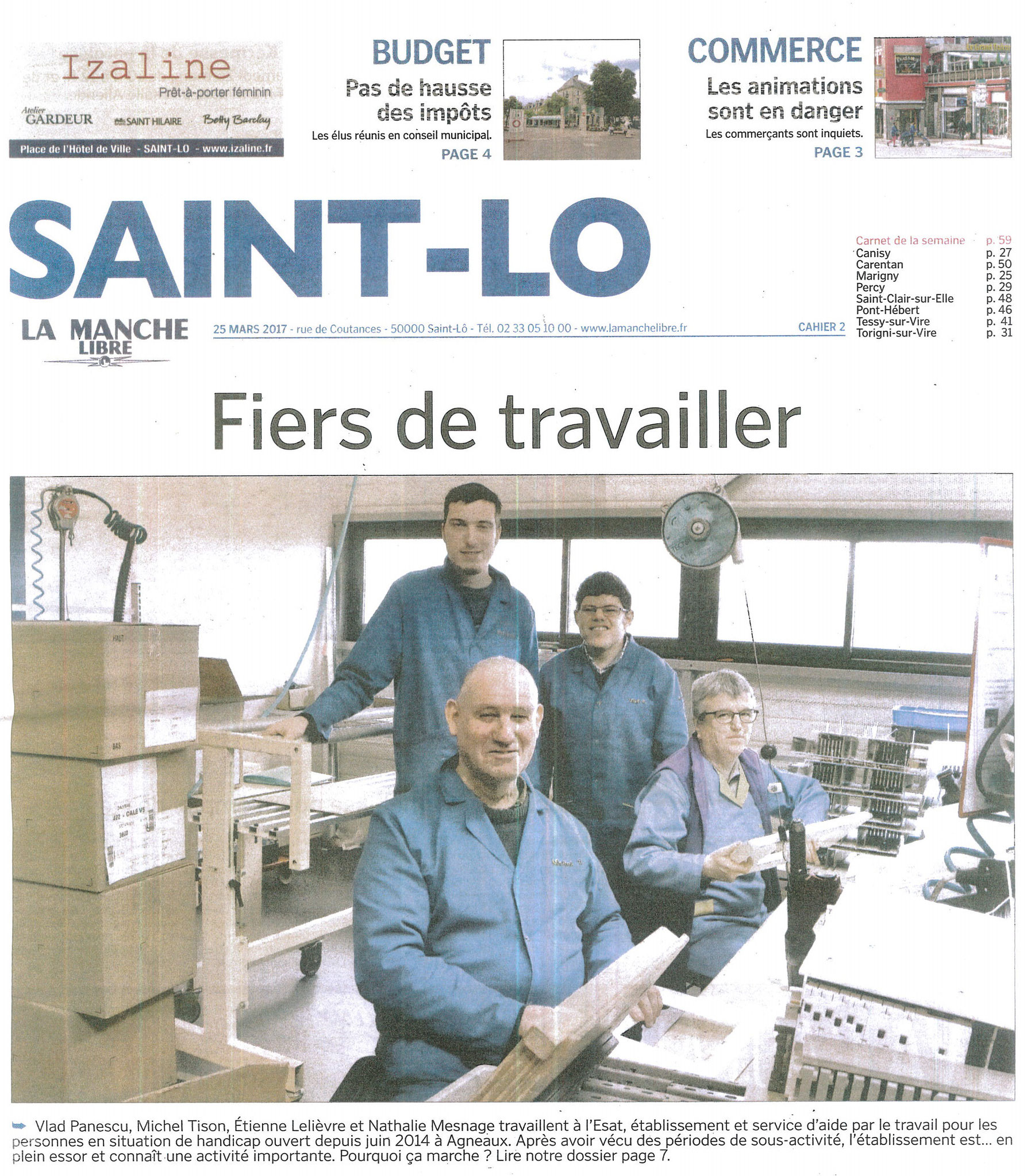 La Manche Libre - 25 mars 2017