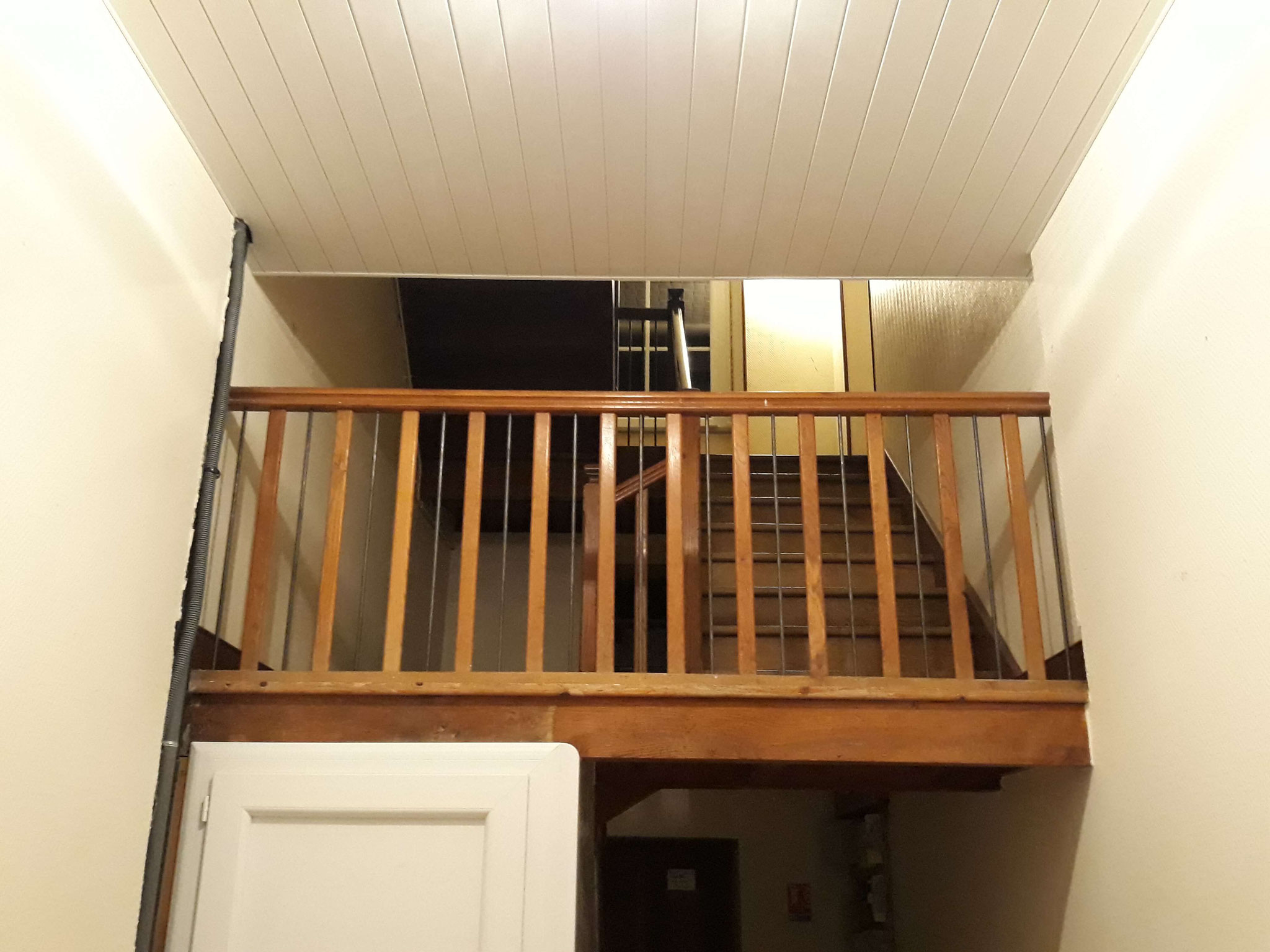 Mise aux normes des escaliers avec balustre en fer - 2