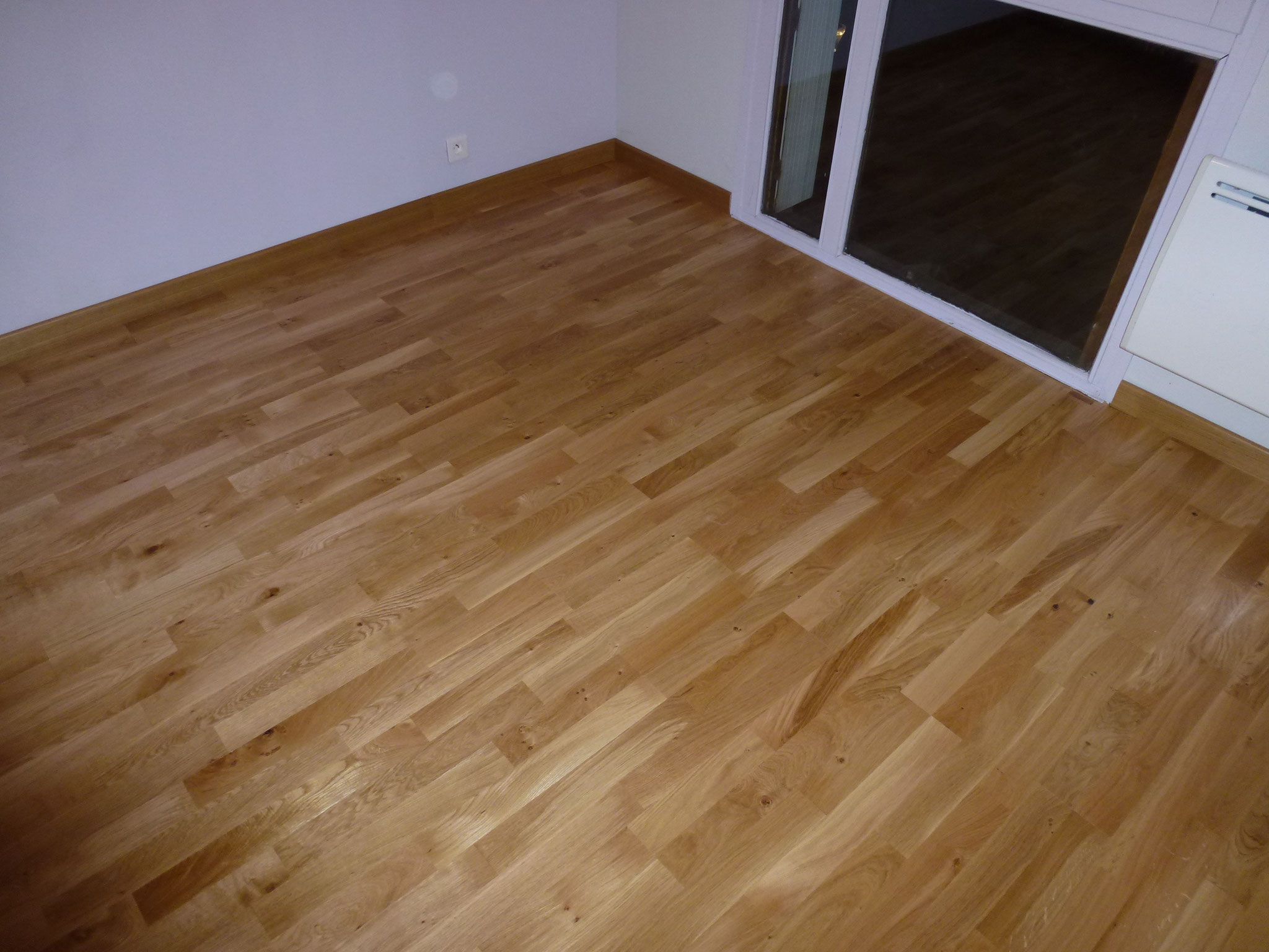 Parquet contrecollé chêne chambre enfant