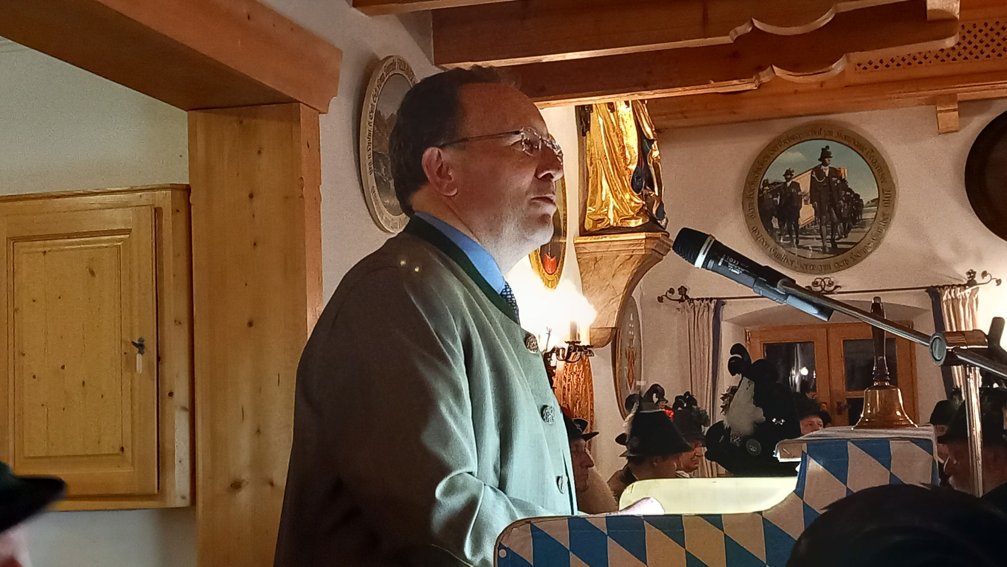Wahlleiter Bürgermeister von Kreuth Sepp Bierschneider