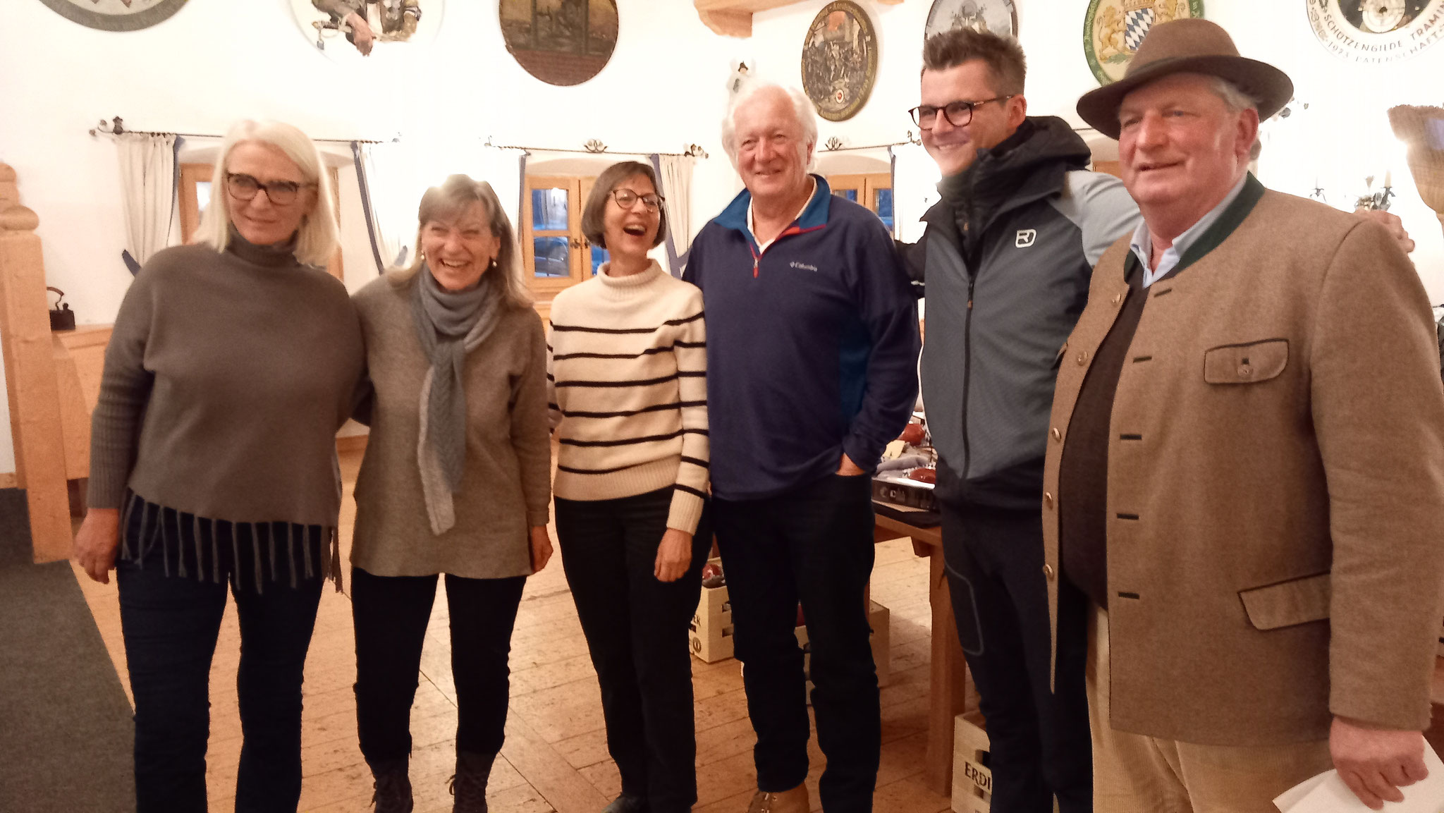 3. Platz:Irmi Dirscherl, Dorle Gollé, Christian Kotze, Christina Blaschke, Michi Haller 
