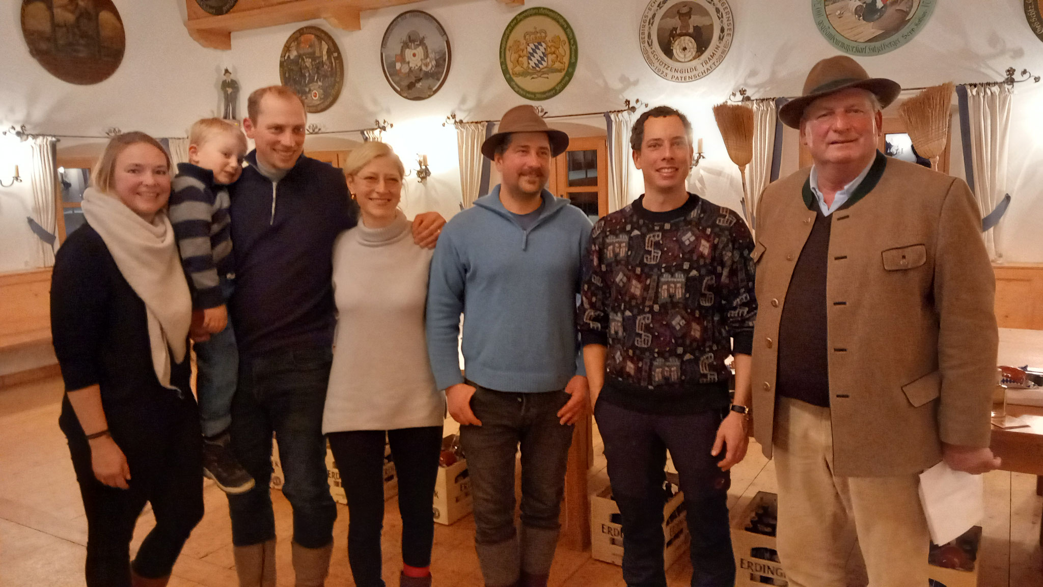 7. Platz: Poldi u. Verena von Sigriz, Simon u. Nathalie, Toni Huber 
