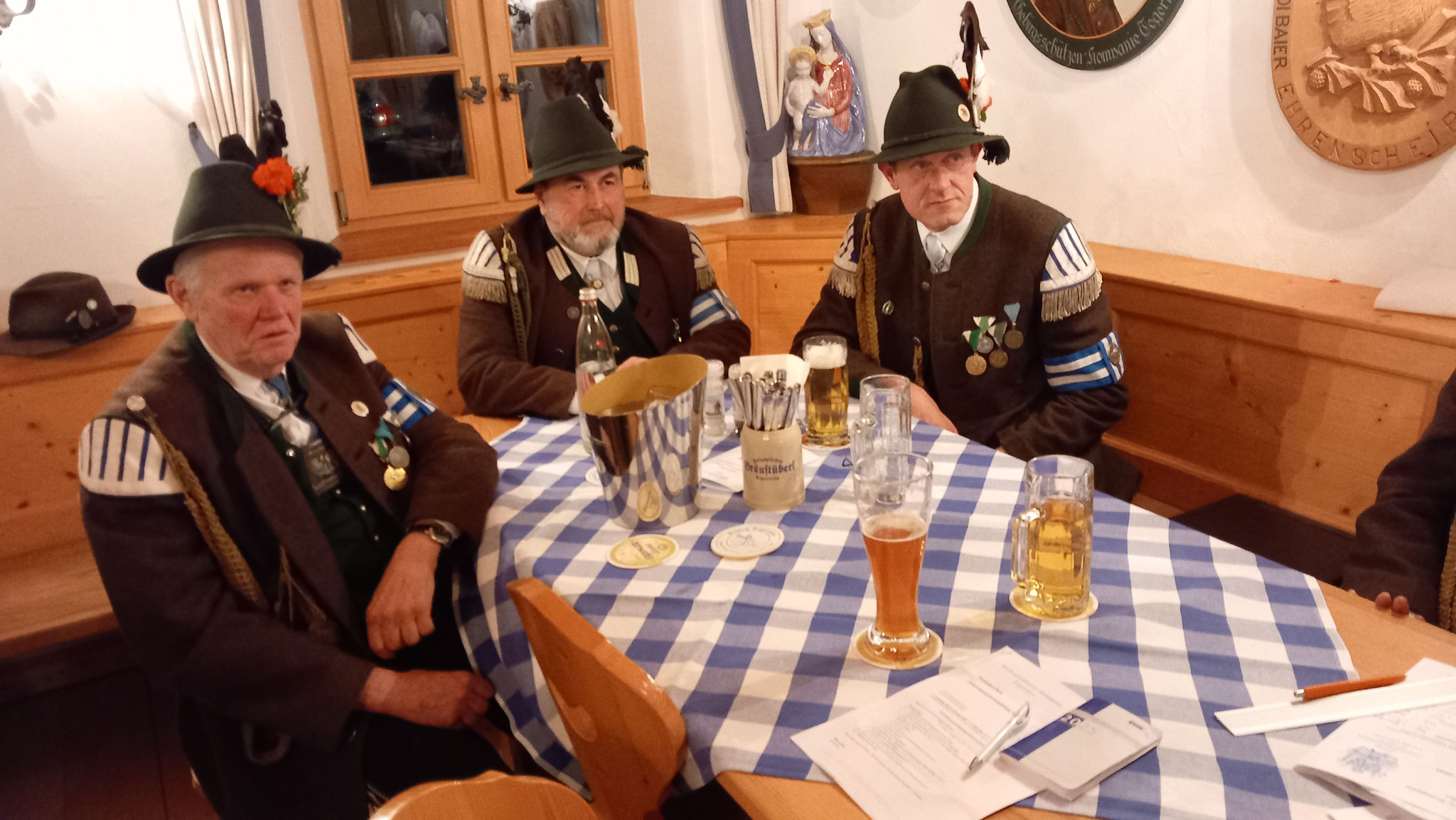Alter und neuer Tambour-Major