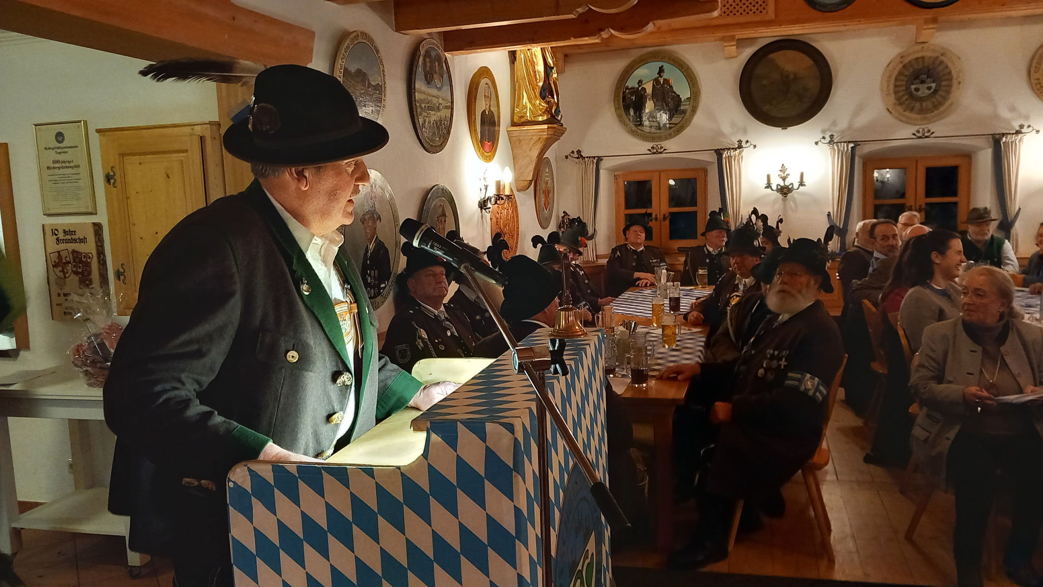 Grußadresse des Gau-Hauptmanns Martin Beilhack
