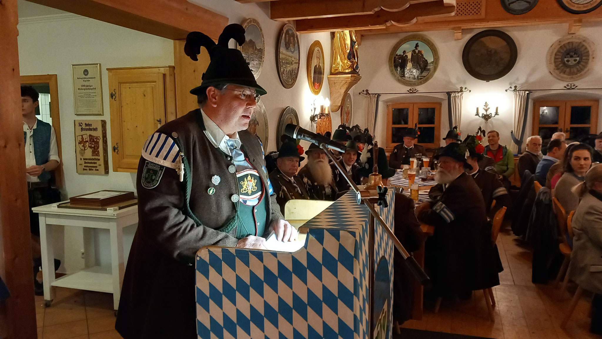 Bericht des 1. Schützenmeisters Oberrottmeister Stefan Limmer