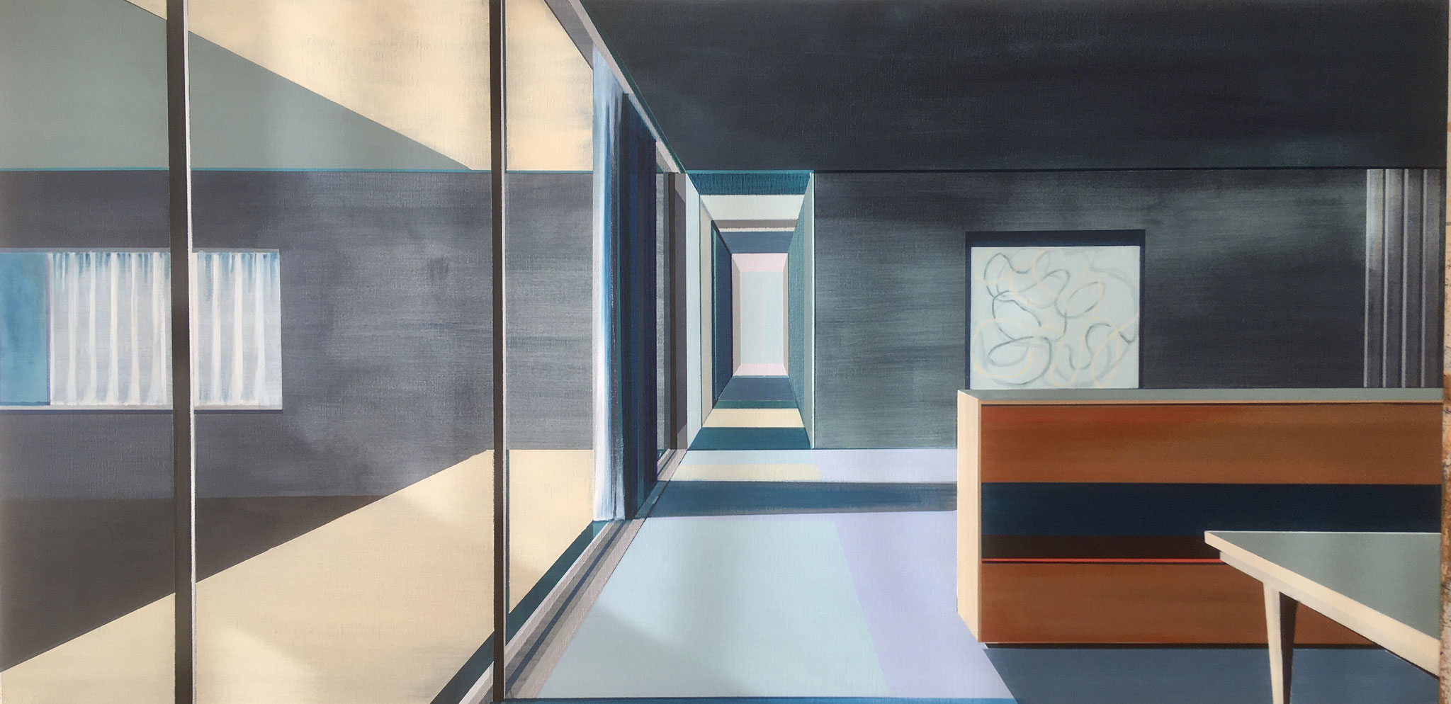 Quiet Contemplation, 2023, 160Wx80Hx3,5Dcm