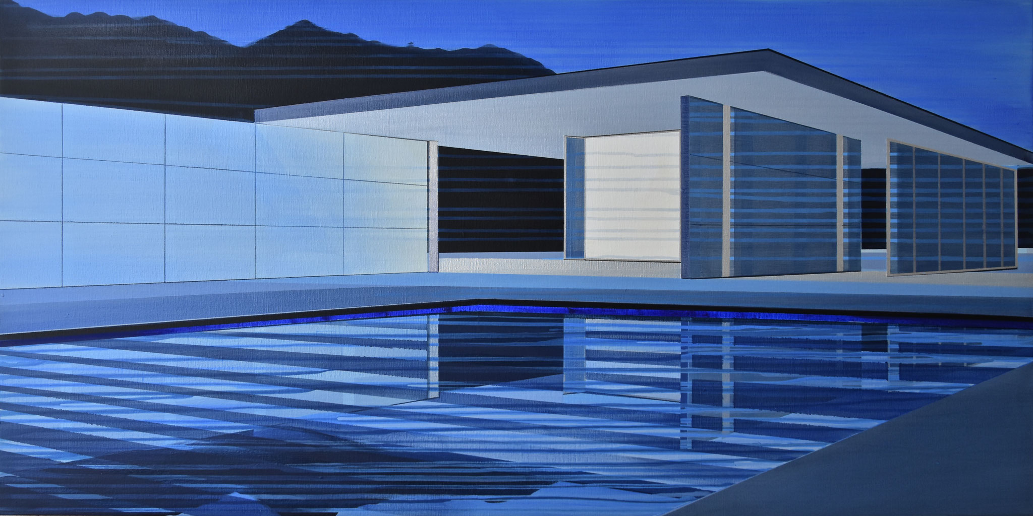 The Blue Hour, 2023,160Wx80Hx3,5Dcm