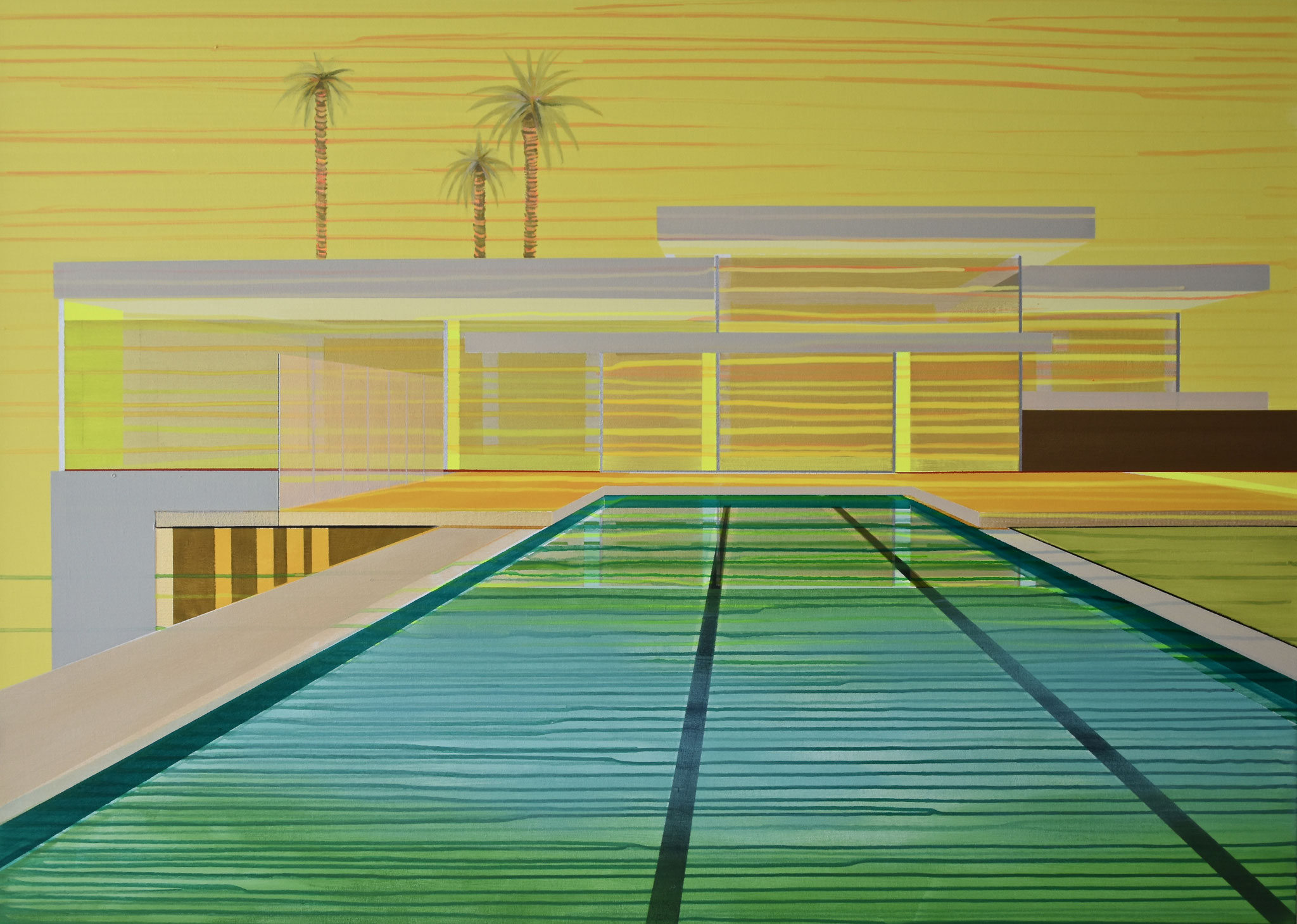 Sunshine Modernism, 140WX100HX3,5DCM