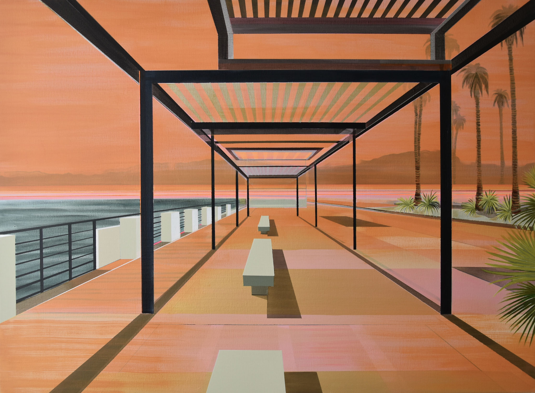 Sunset Boulevard, 2022, 150Wx100Hx3,5Dcm