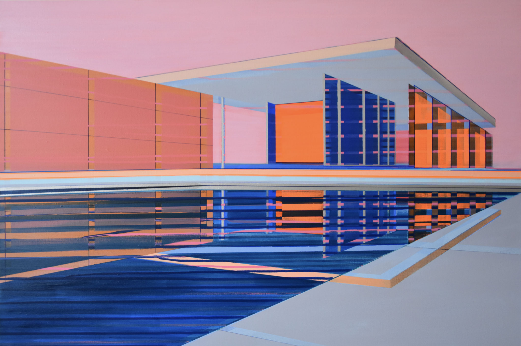 Chromatic Elegance, 2024, 150Wx100Hx3,5Dcm, SOLD
