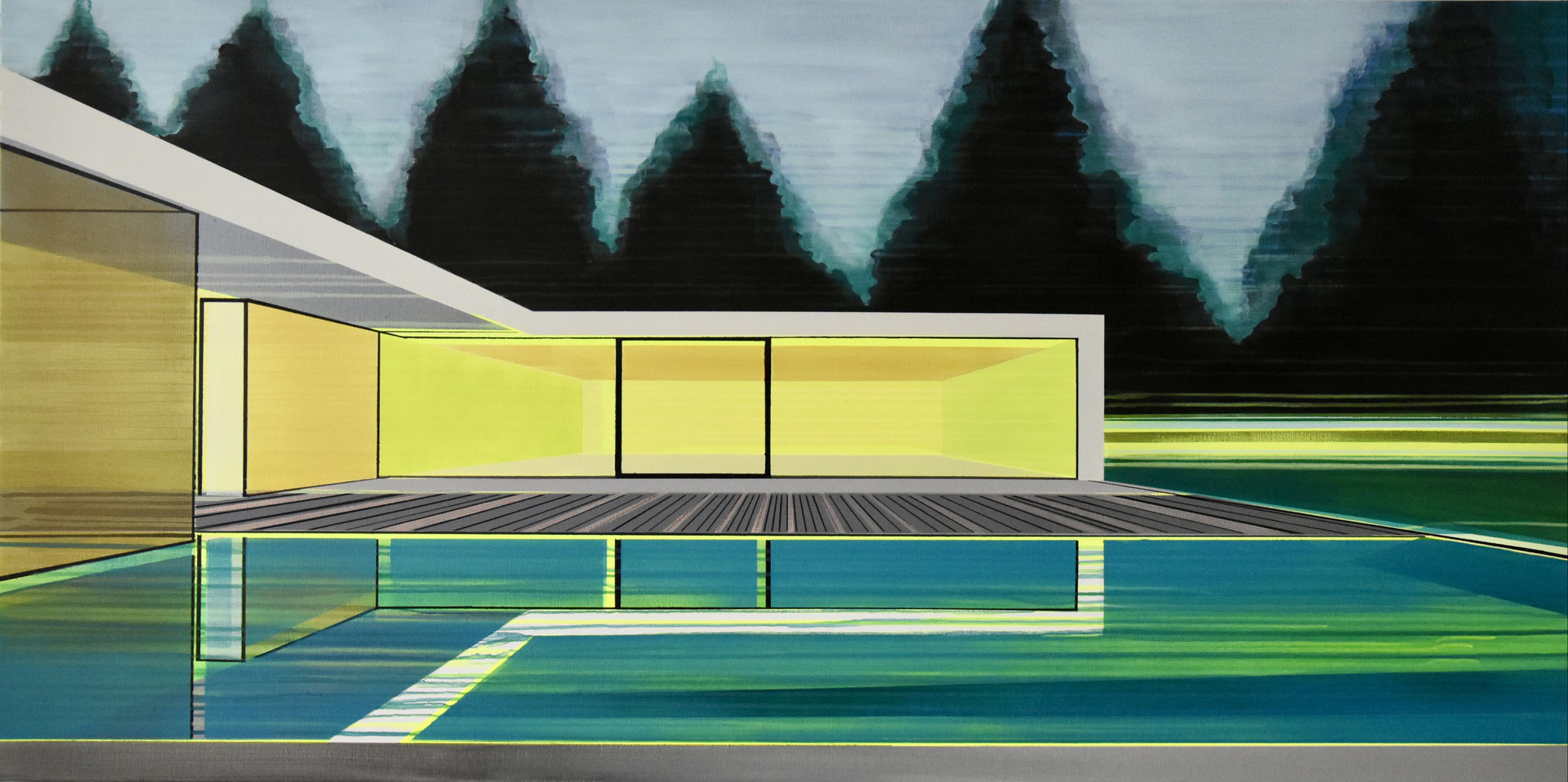 Twilight Reverie, 2024, 200Wx100Hx3,5Dcm
