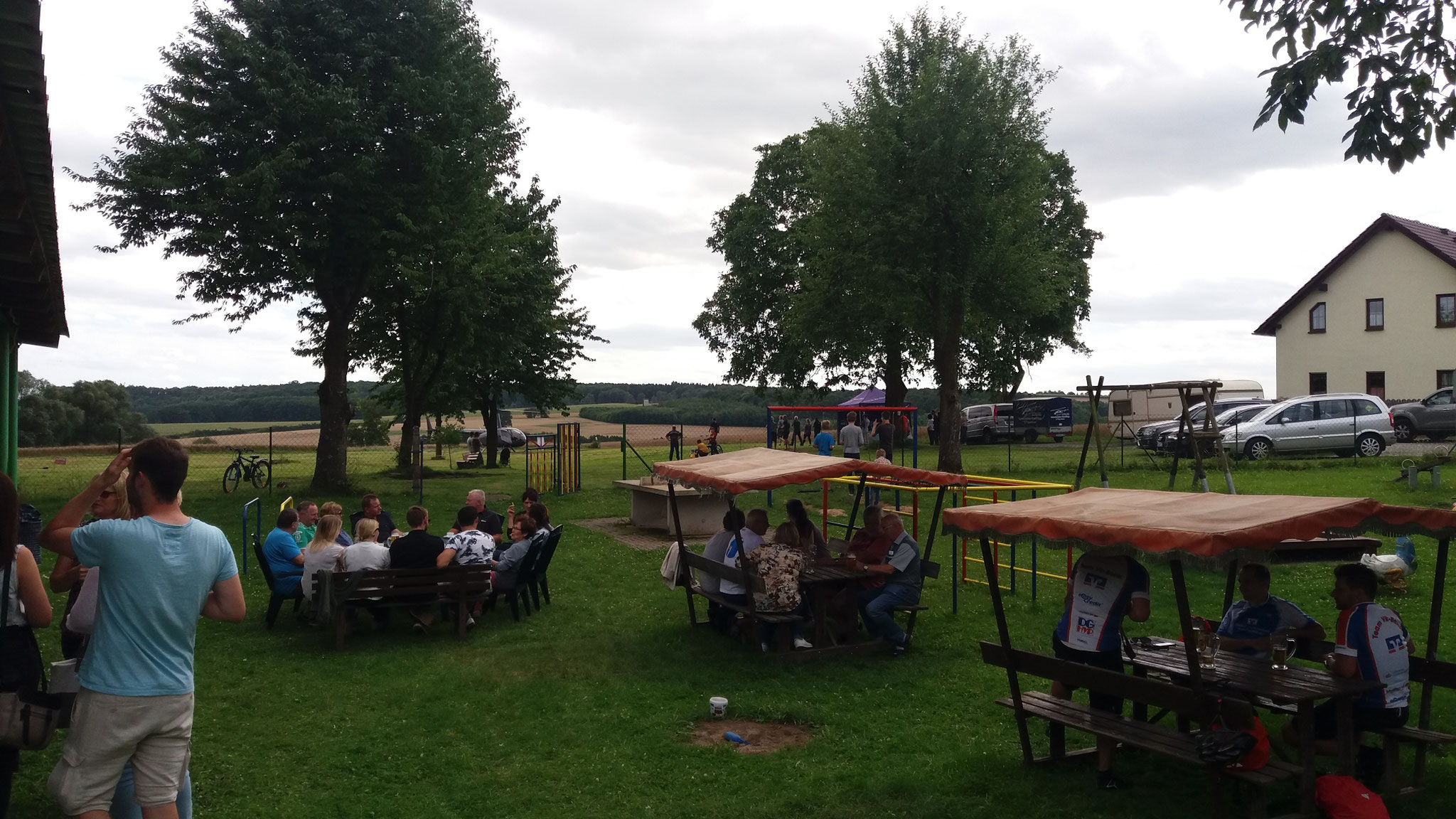 Gänsegarten als Flughafen