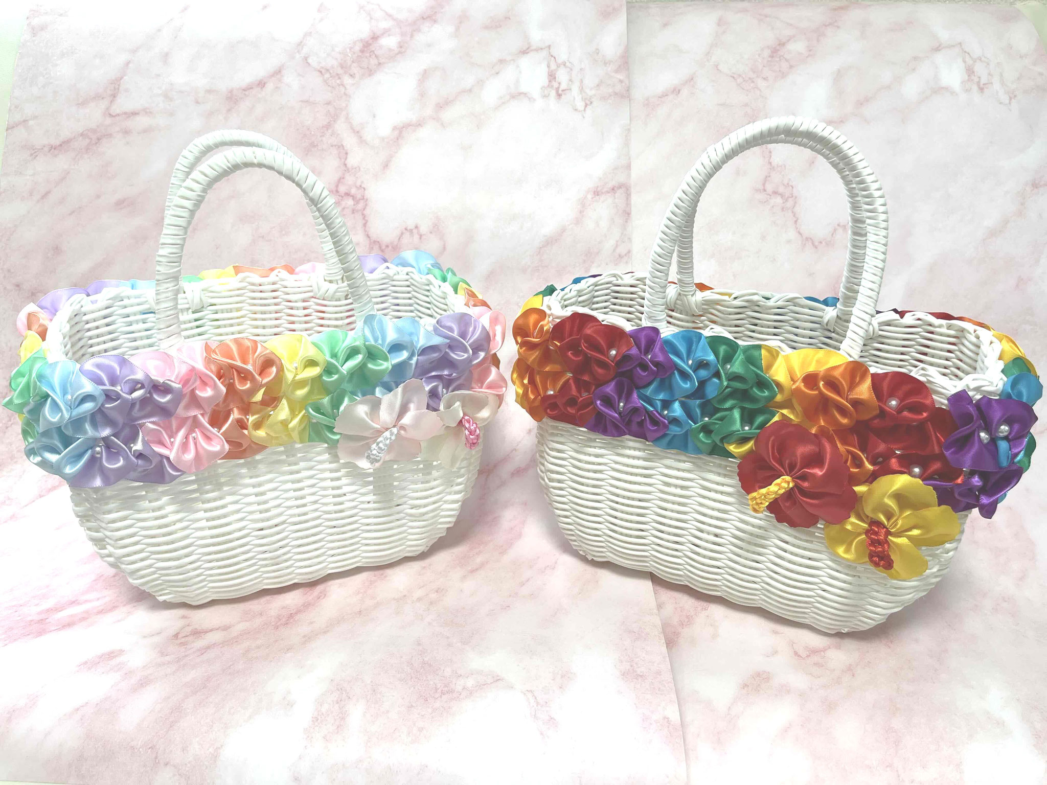 ☆レインボーハイビスカスバッグ