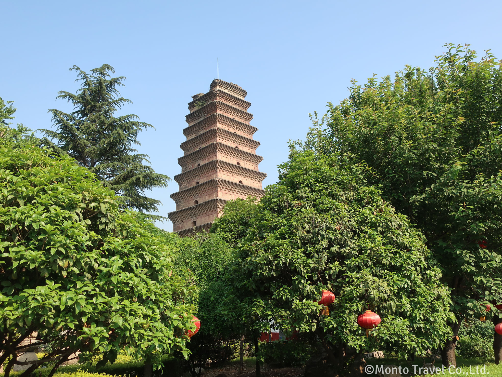 香積寺の塔