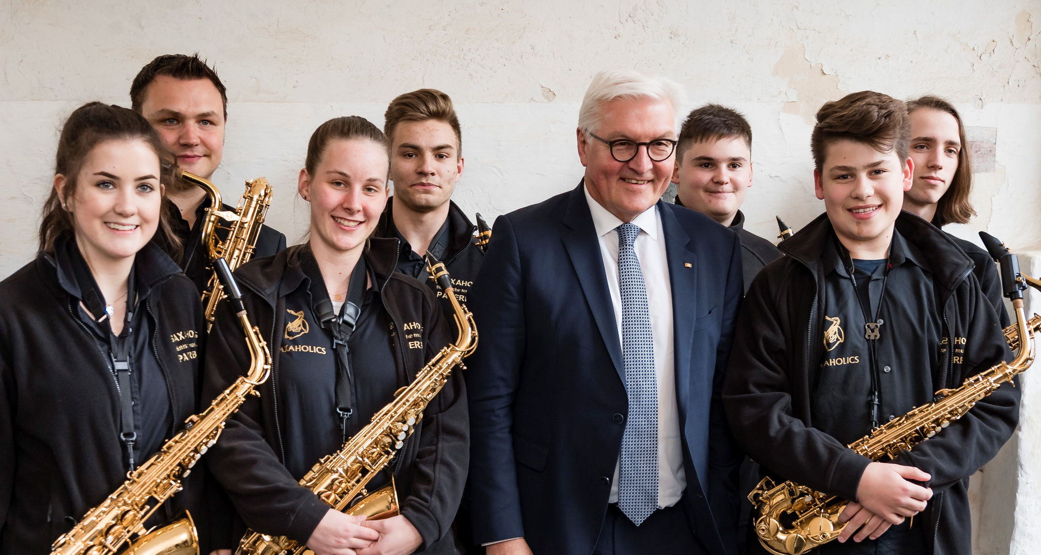 Kloster Dalheim 2019 mit Deutscher Bundespräsident Steinmeier Foto LWL photothek.de Xander Heinl