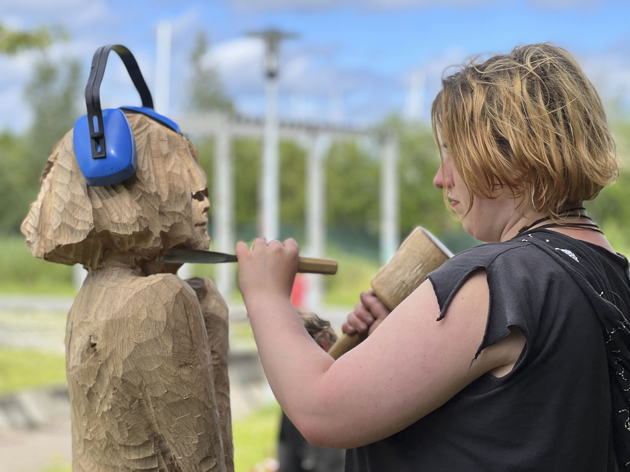 wood for our hood, Flensburg, Galwik Park  (Foto Hans Hansen)