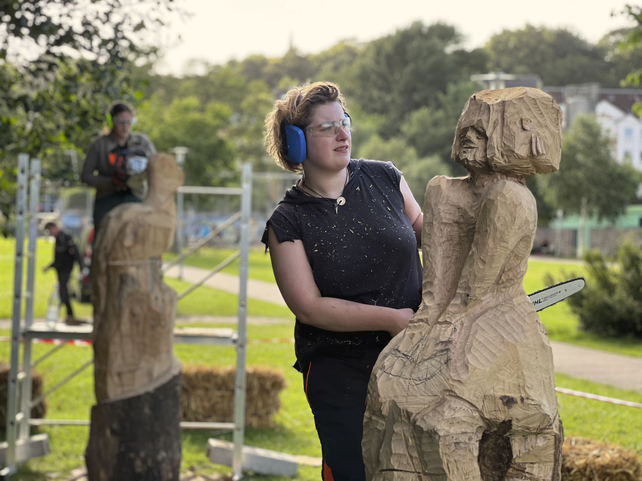 wood for our hood, Flensburg, Galwik Park  (Foto Hans Hansen)