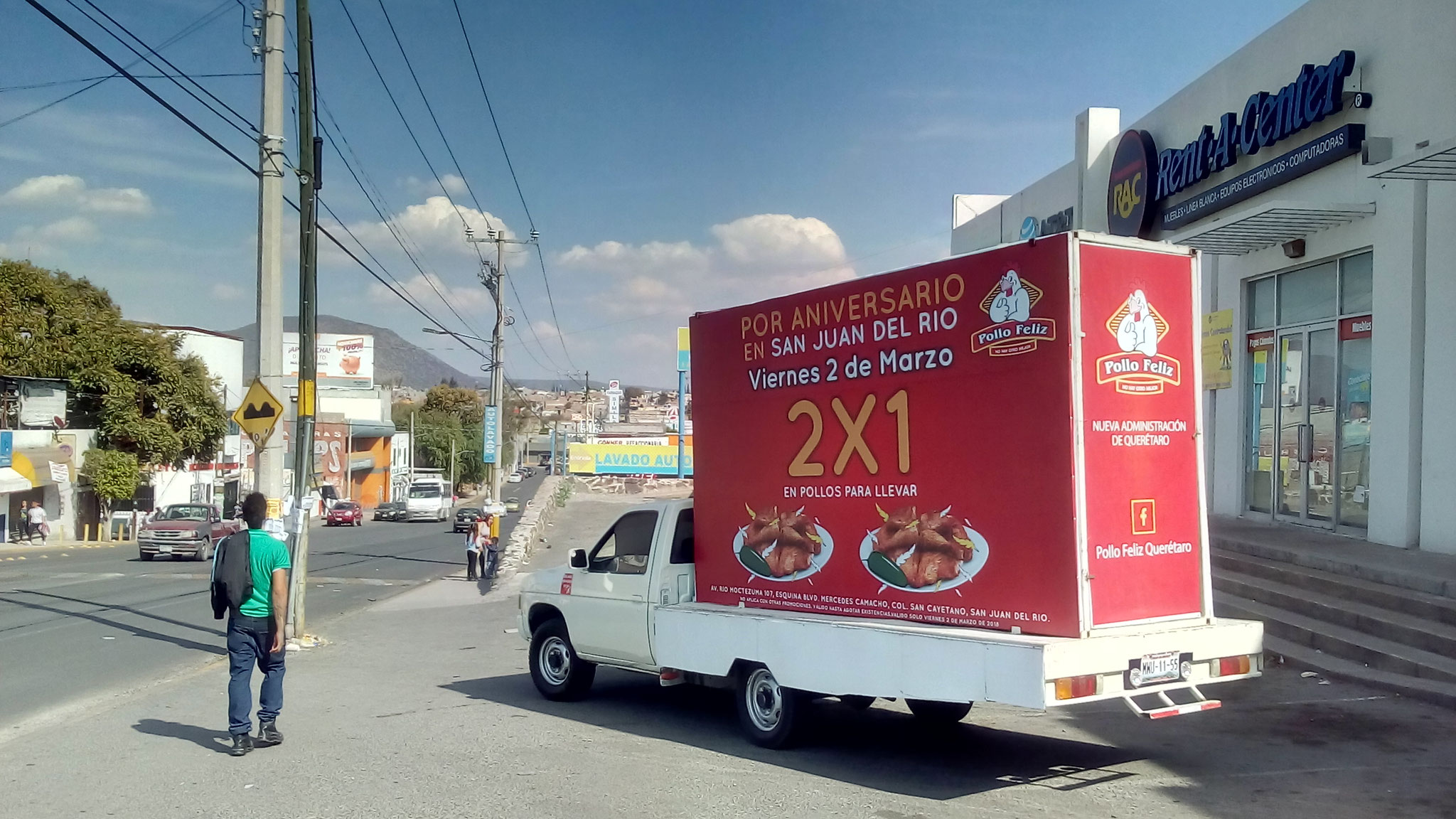 Renta de vallas móviles Querétaro