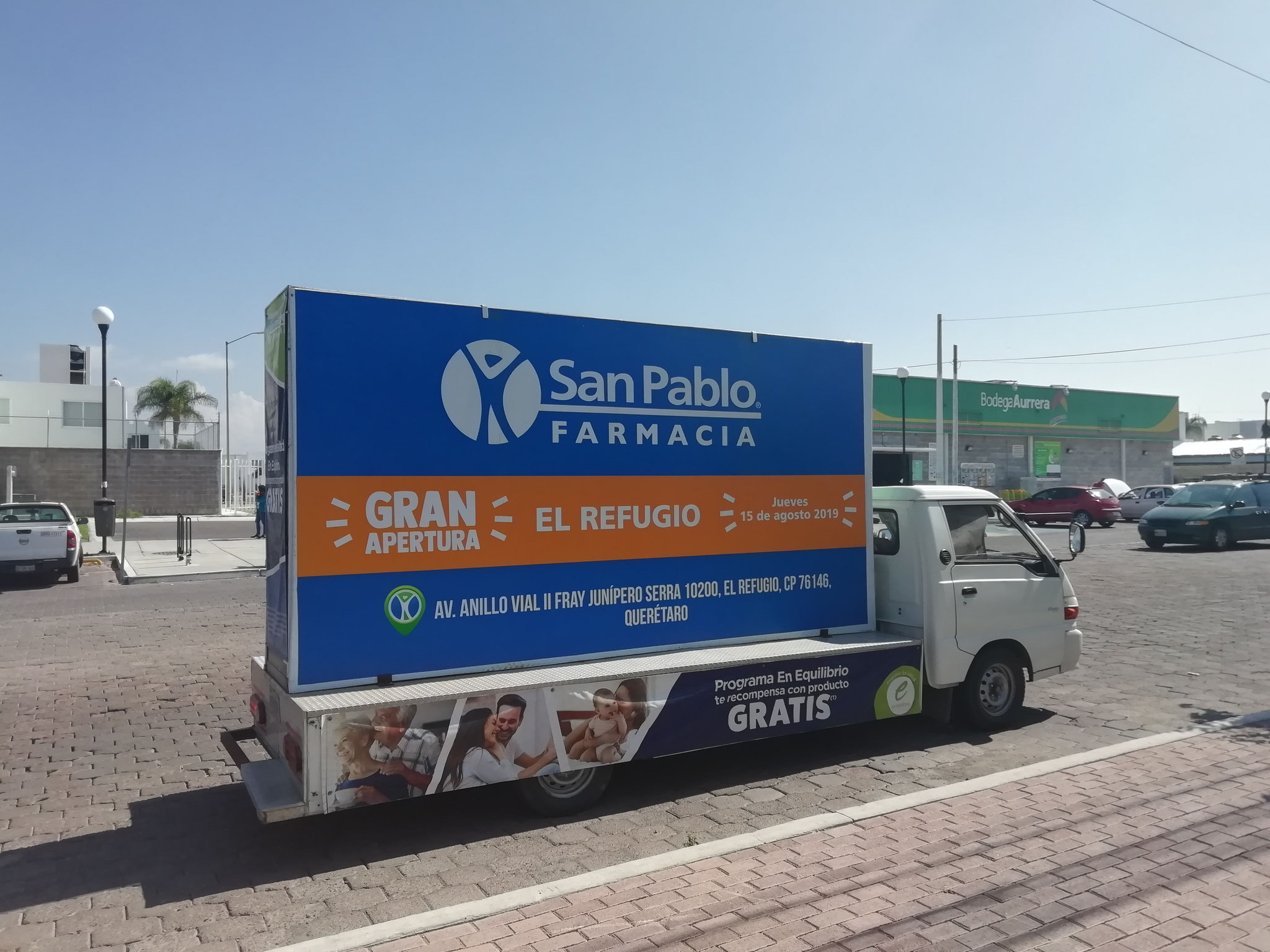 Renta de vallas móviles Querétaro 