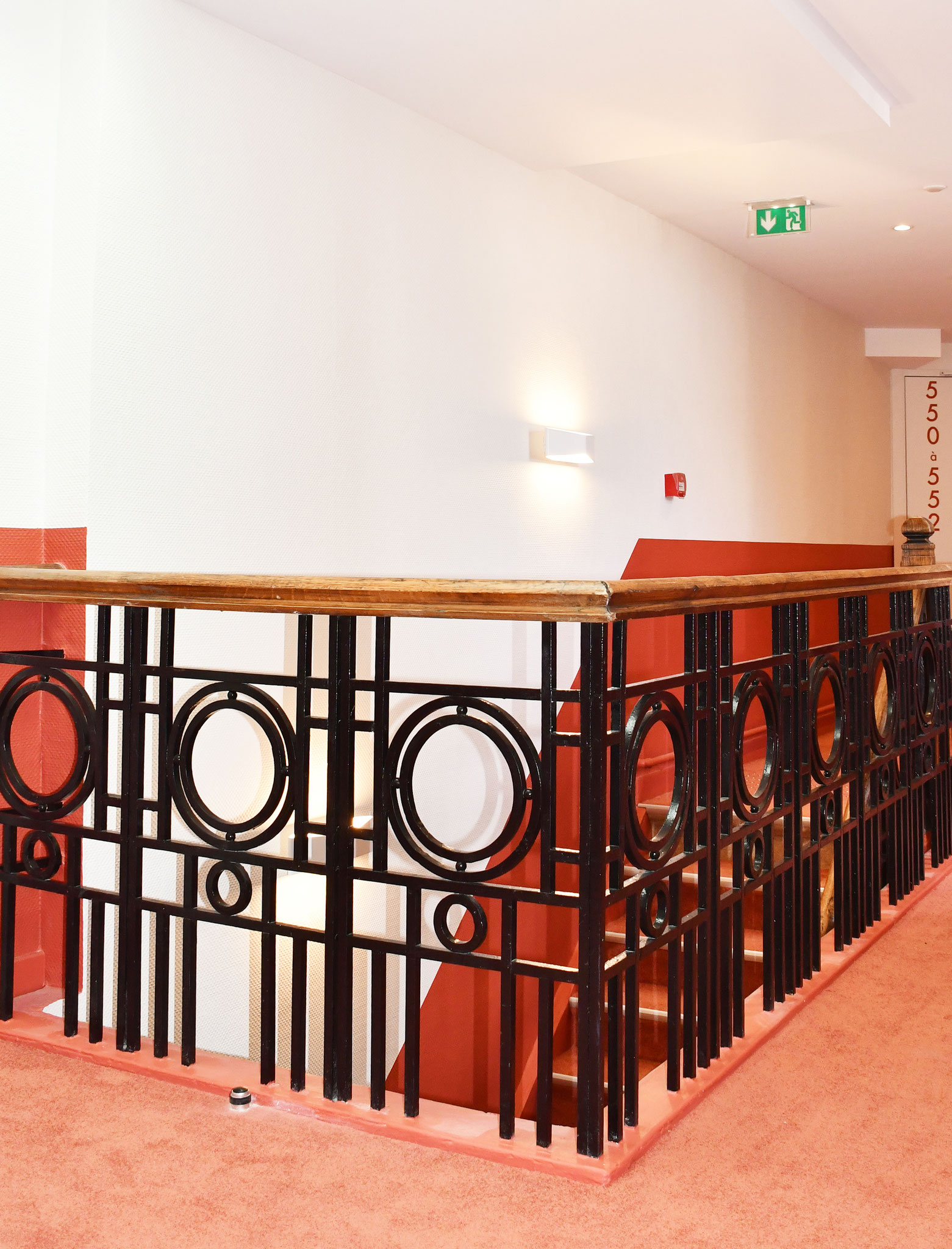 couloir hotel