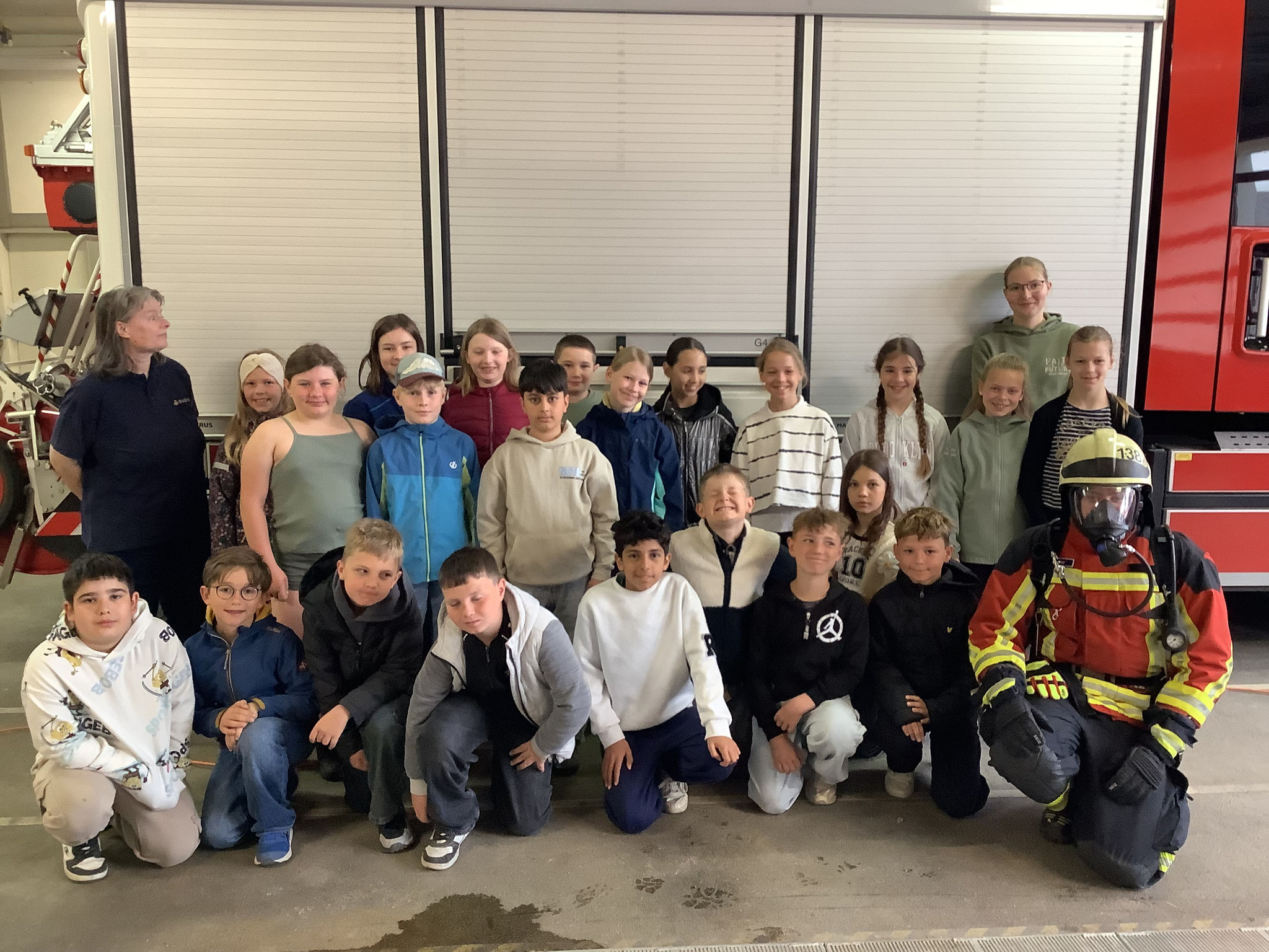 Besuch bei der Feuerwehr