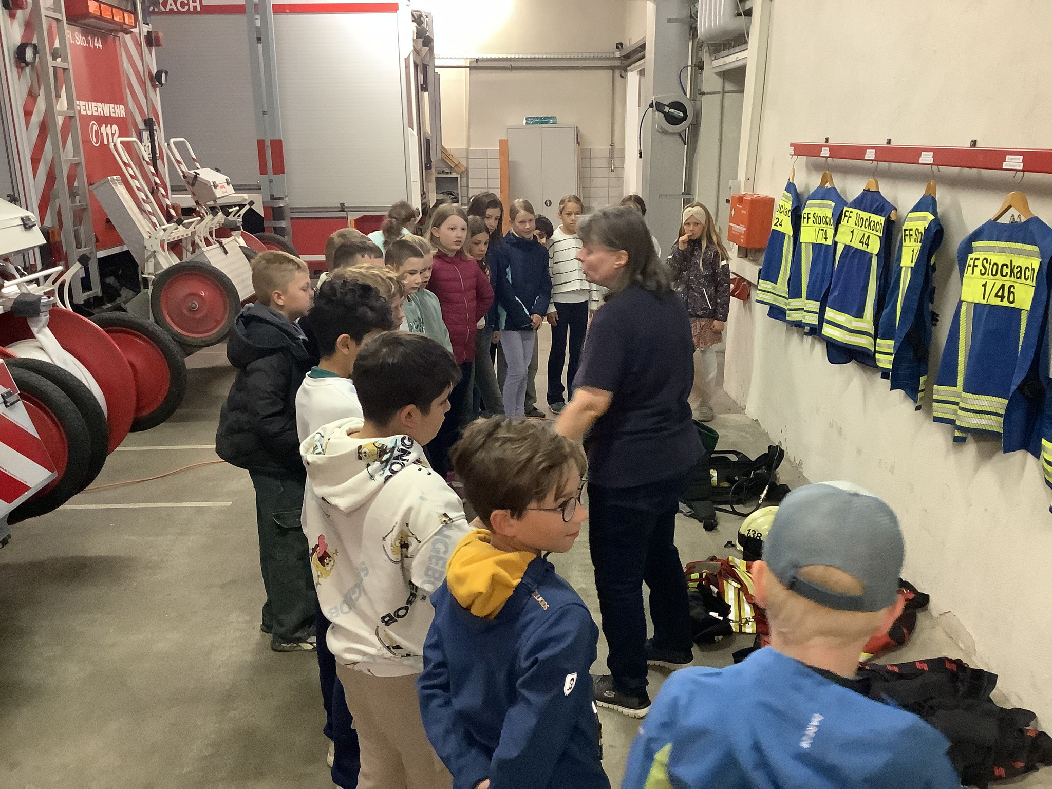 Besuch bei der Feuerwehr