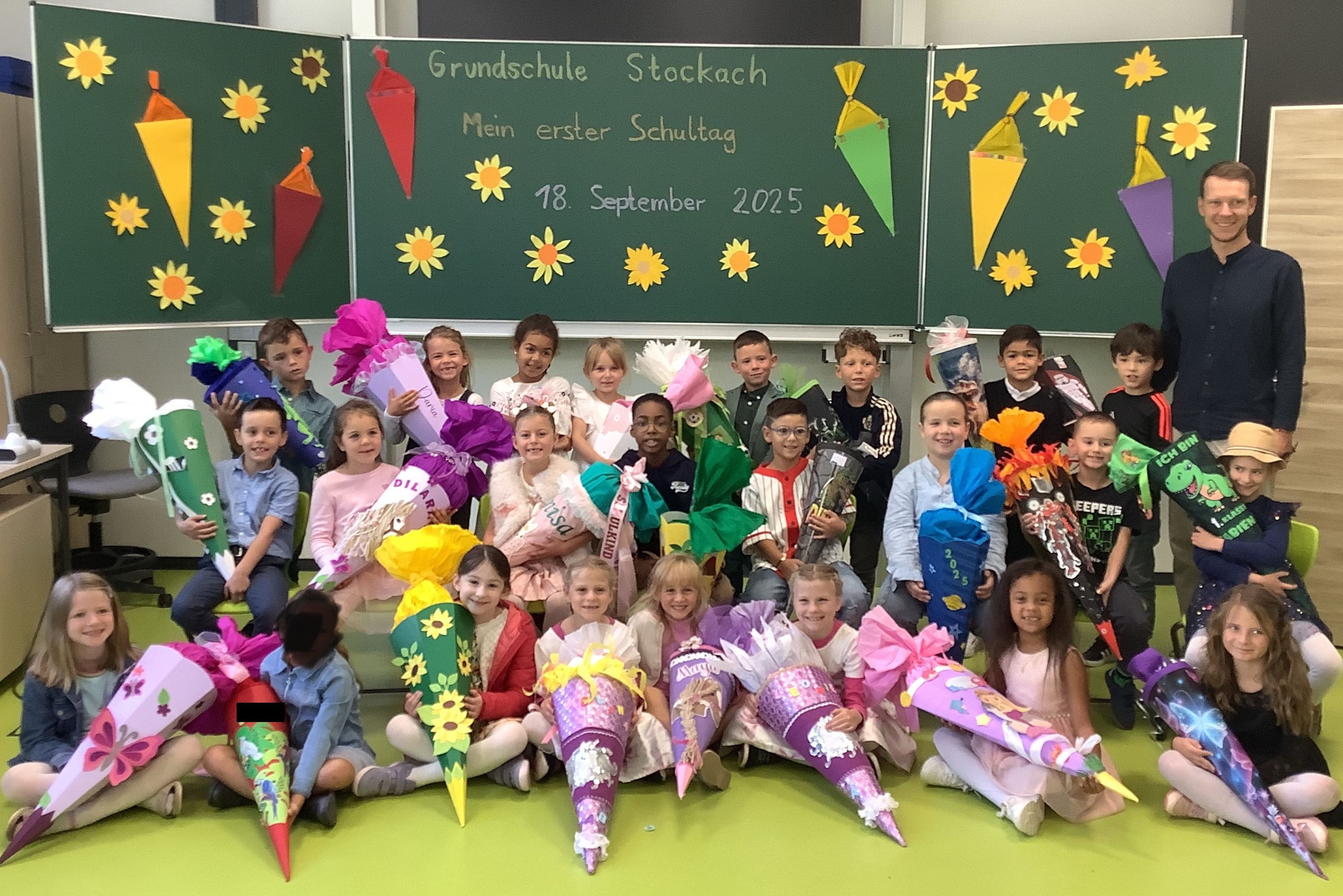 Klasse 1b mit Herrn Nübling