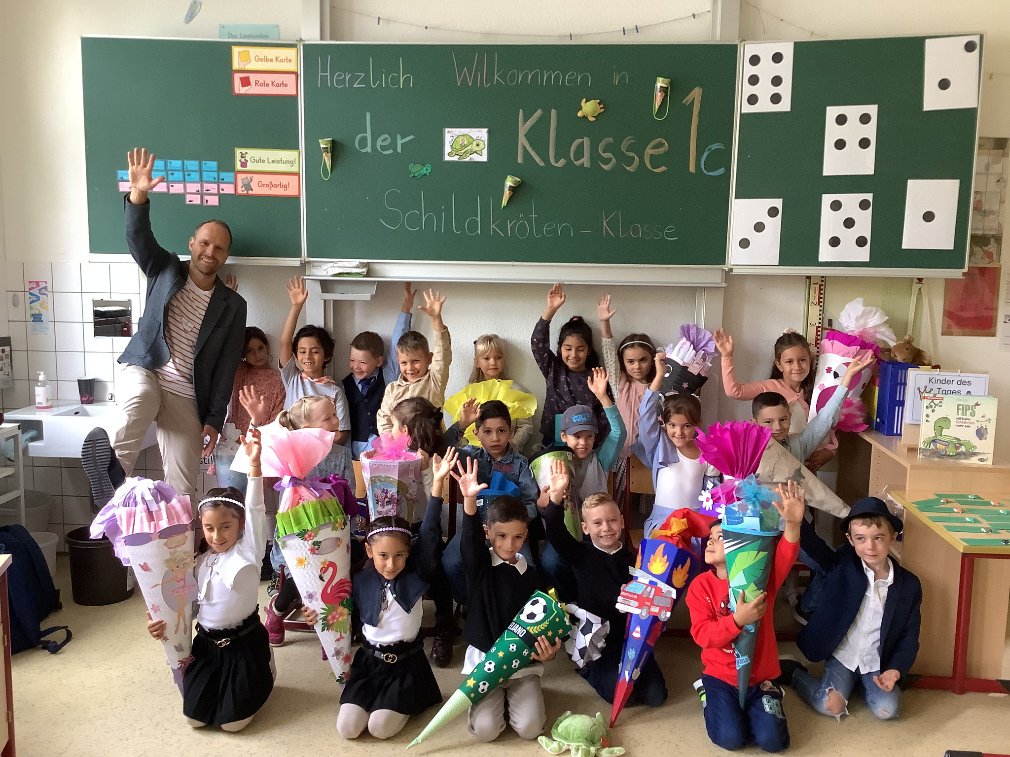 Klasse 1c mit Herrn Bregenzer
