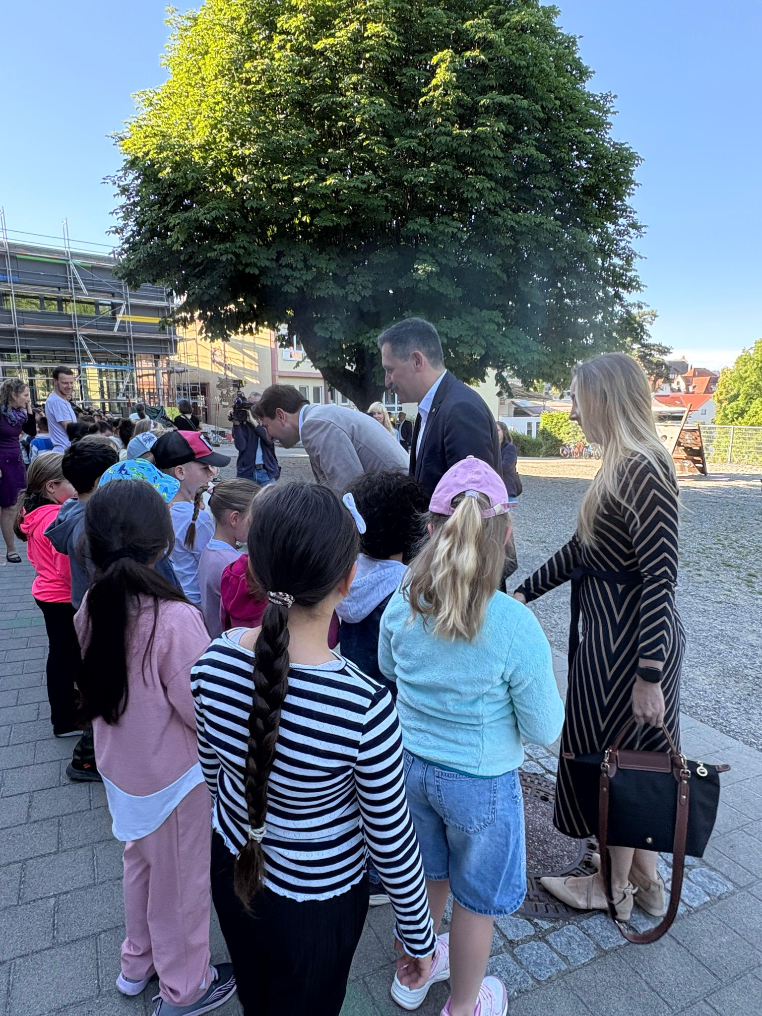 Besuch vom Kultusminister Andreas Jung