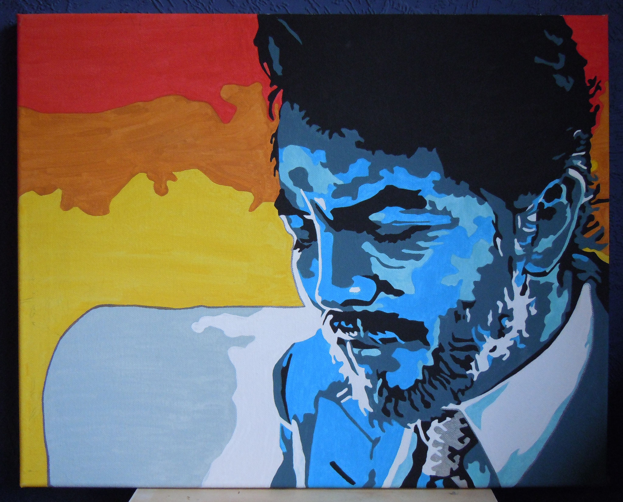BB thinking_The Infiltrator (H 40 cm x W 50 cm)