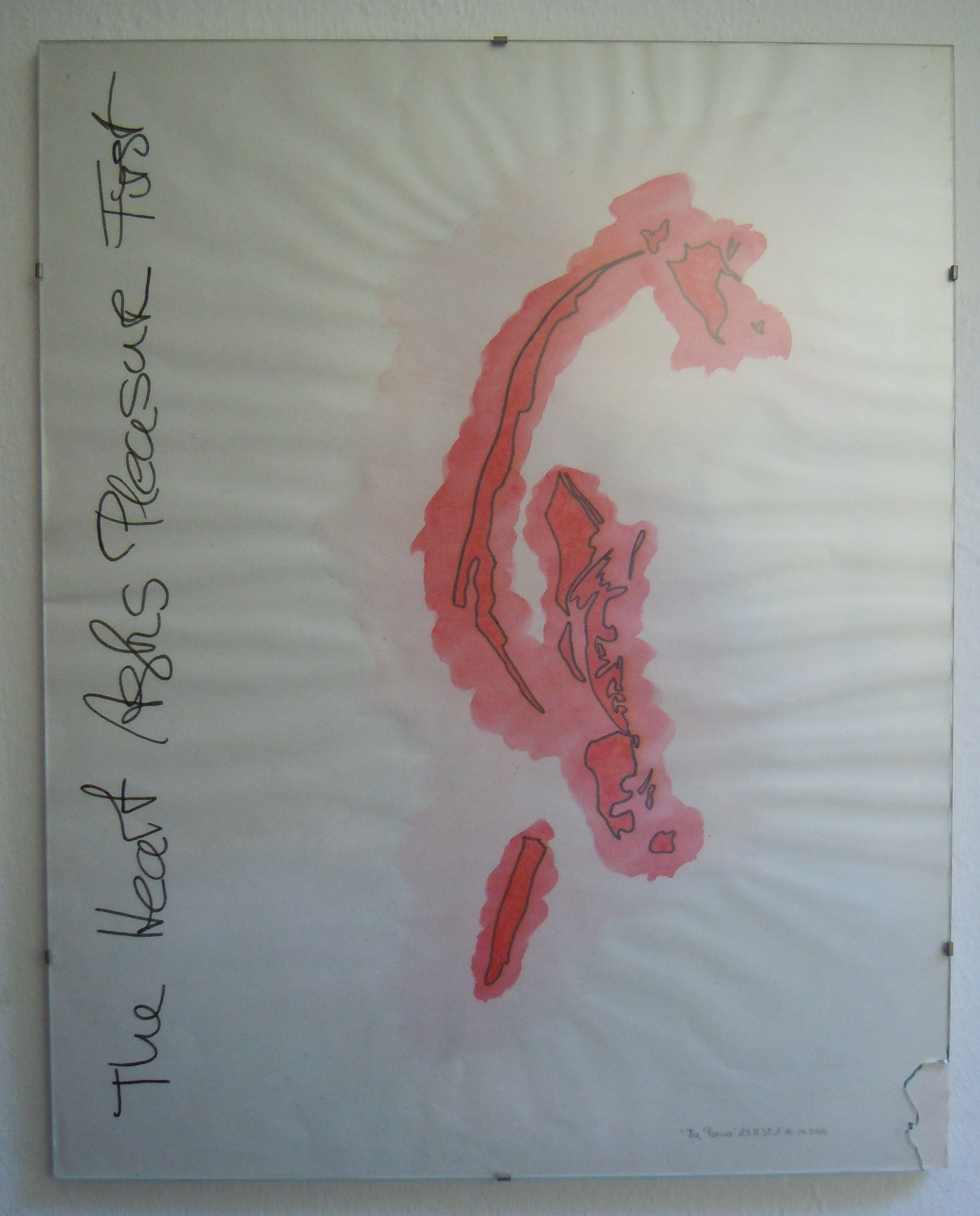 The heart asks pleasure first_The Piano (H 50 cm x W 40 cm)