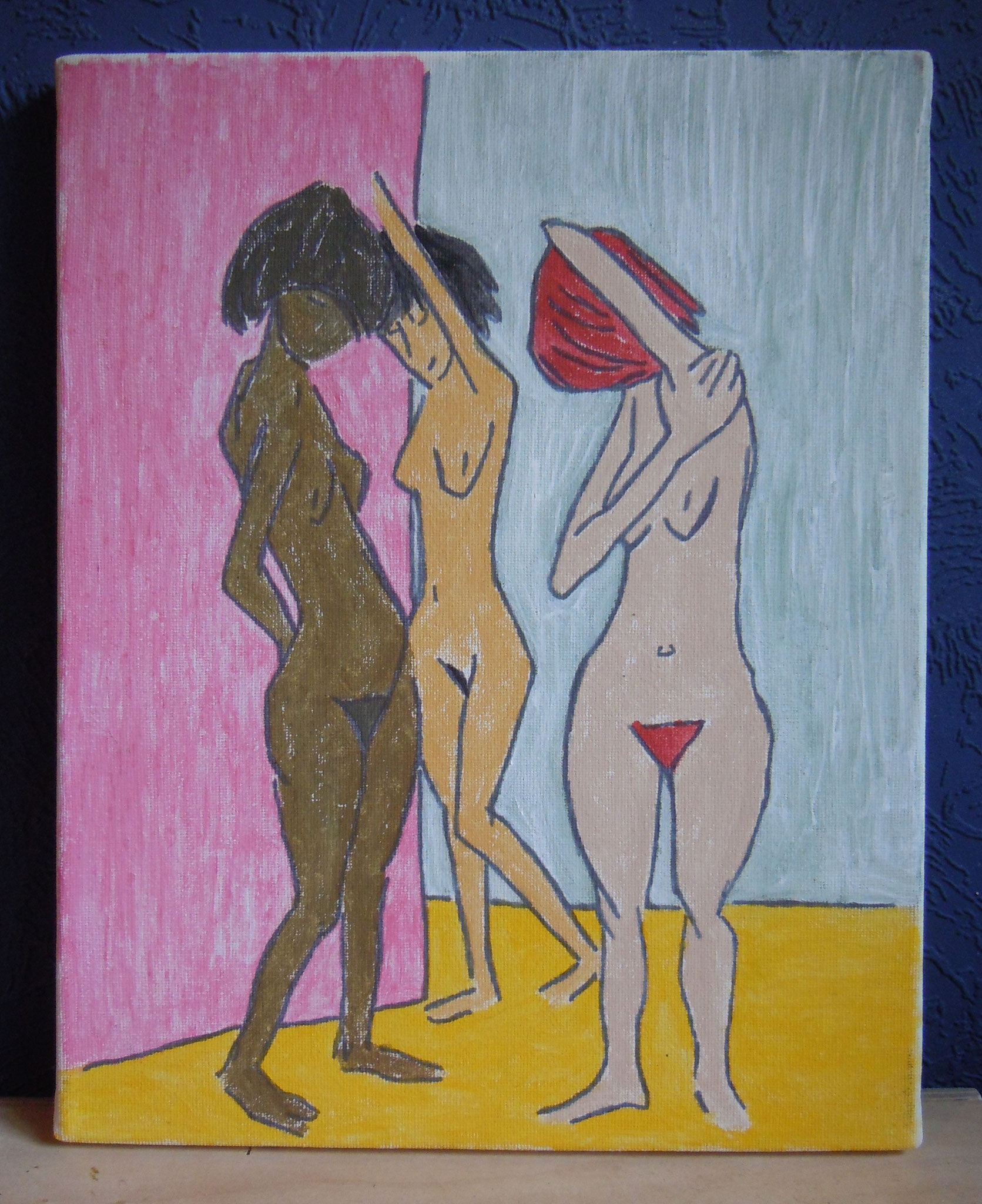 3 Colours (OM) (H 30 cm x W 24 cm)