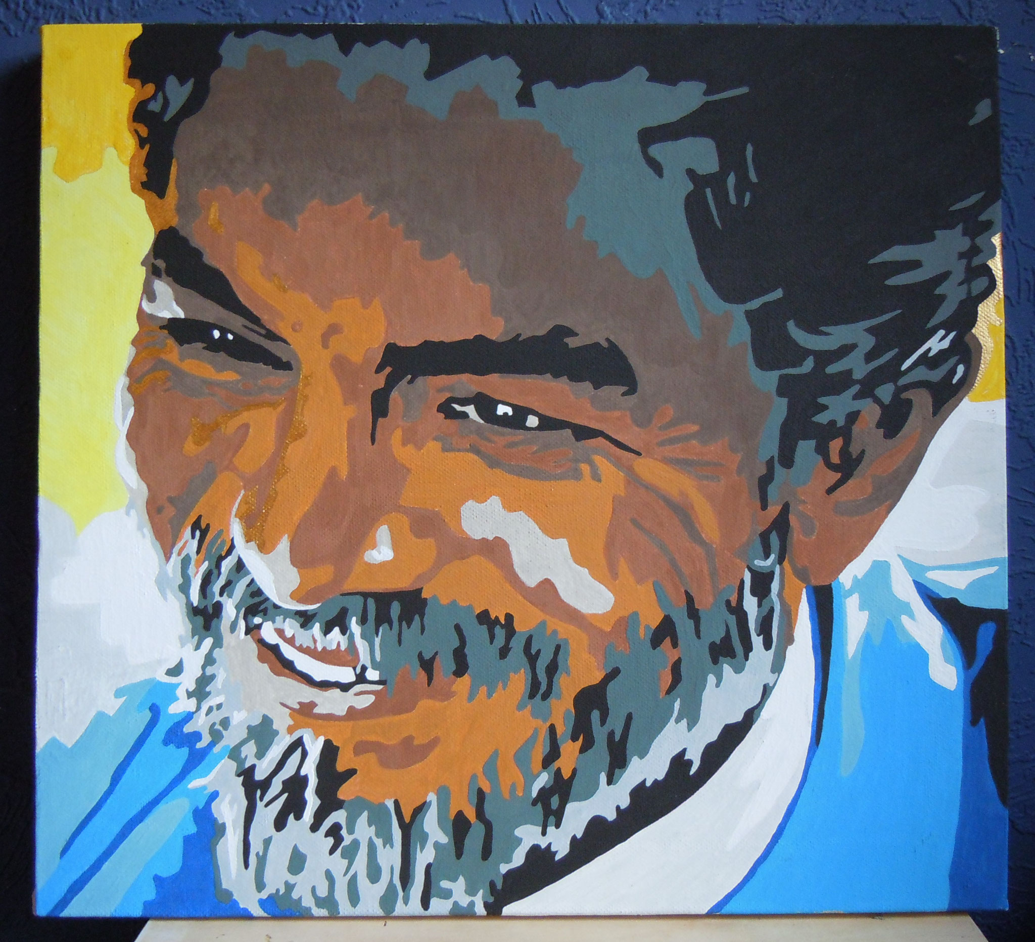 BB smiling_The Infiltrator (H 33 cm x W 35,5 cm)