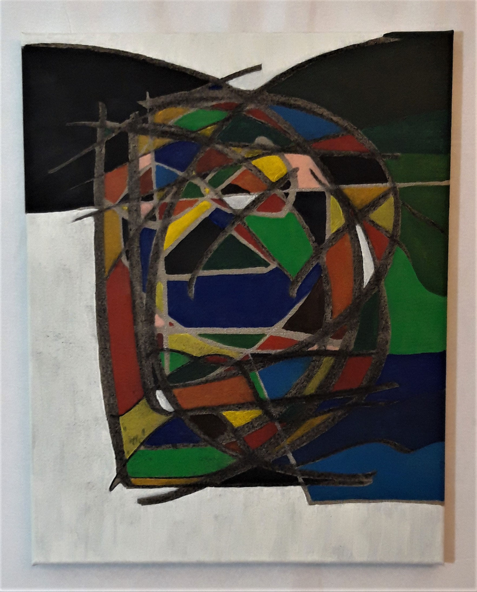 Ich bin - (40x50) - 11.1.2021