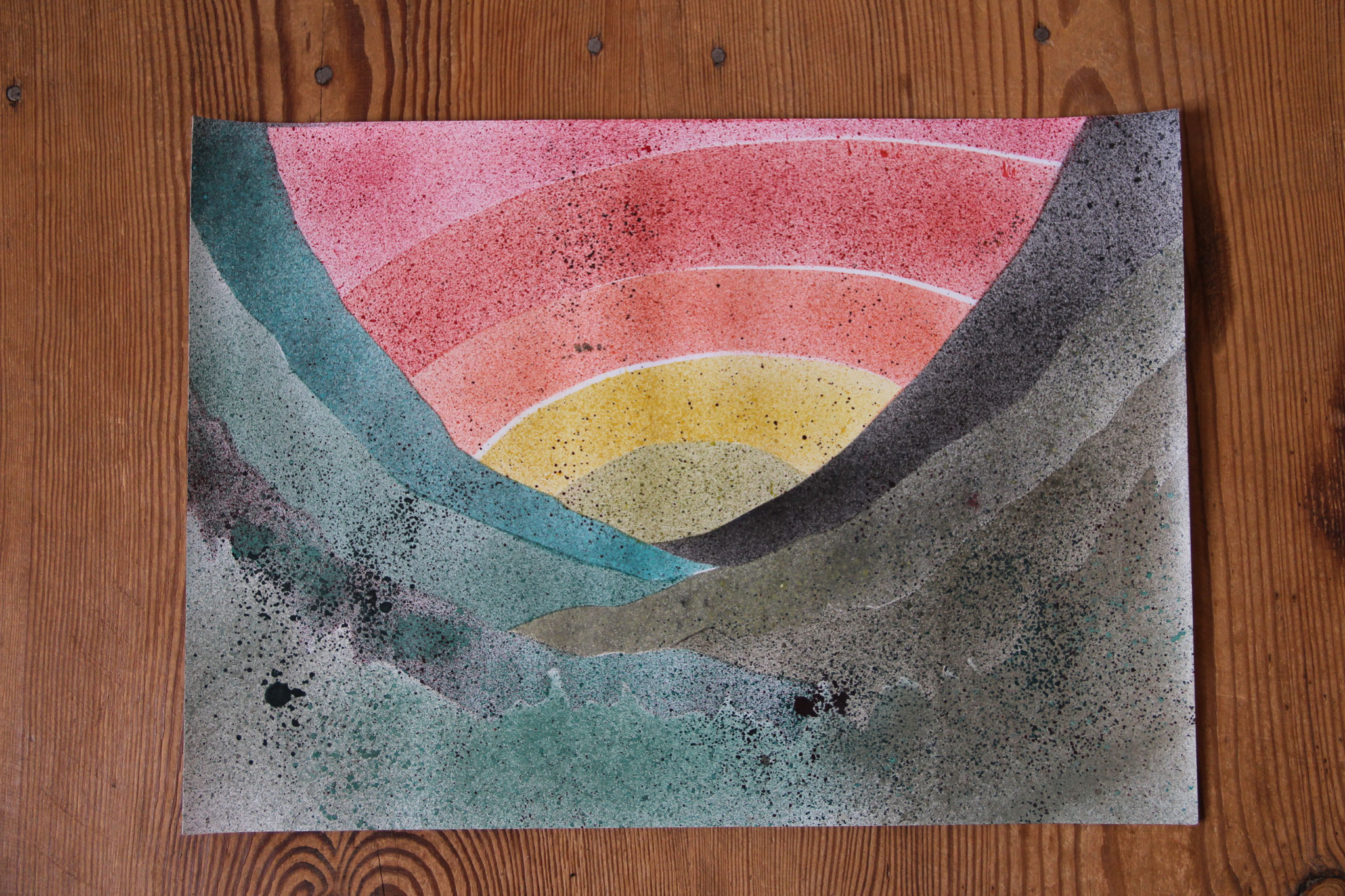 Sonne - (30x42) - Sommer 2020