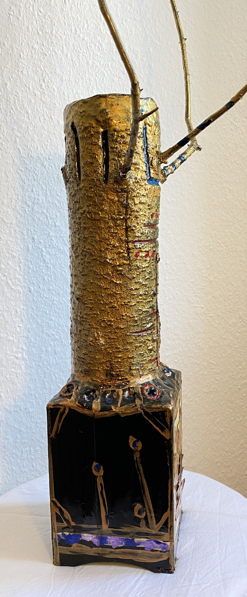Selbstbildnis mit Flamme II (75 cm) - Winter 2024