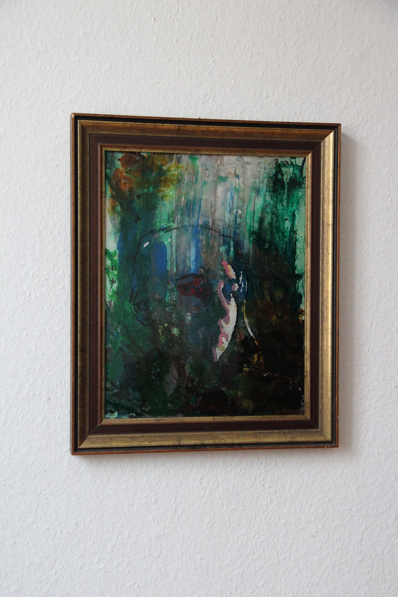 Die Sphinx und die Wasserfrau - (45x56) - 26.3.2017