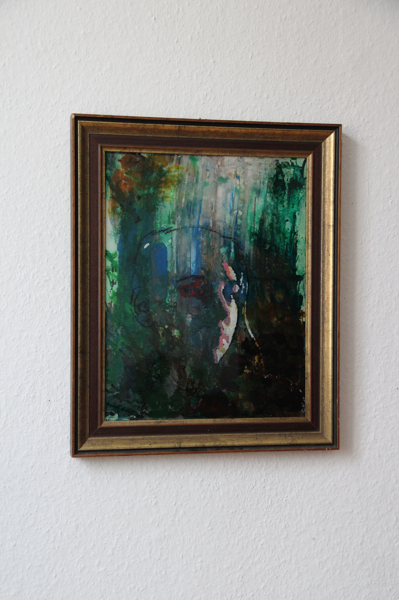 Die Sphinx und die Wasserfrau - (45x56) - 26.3.2017