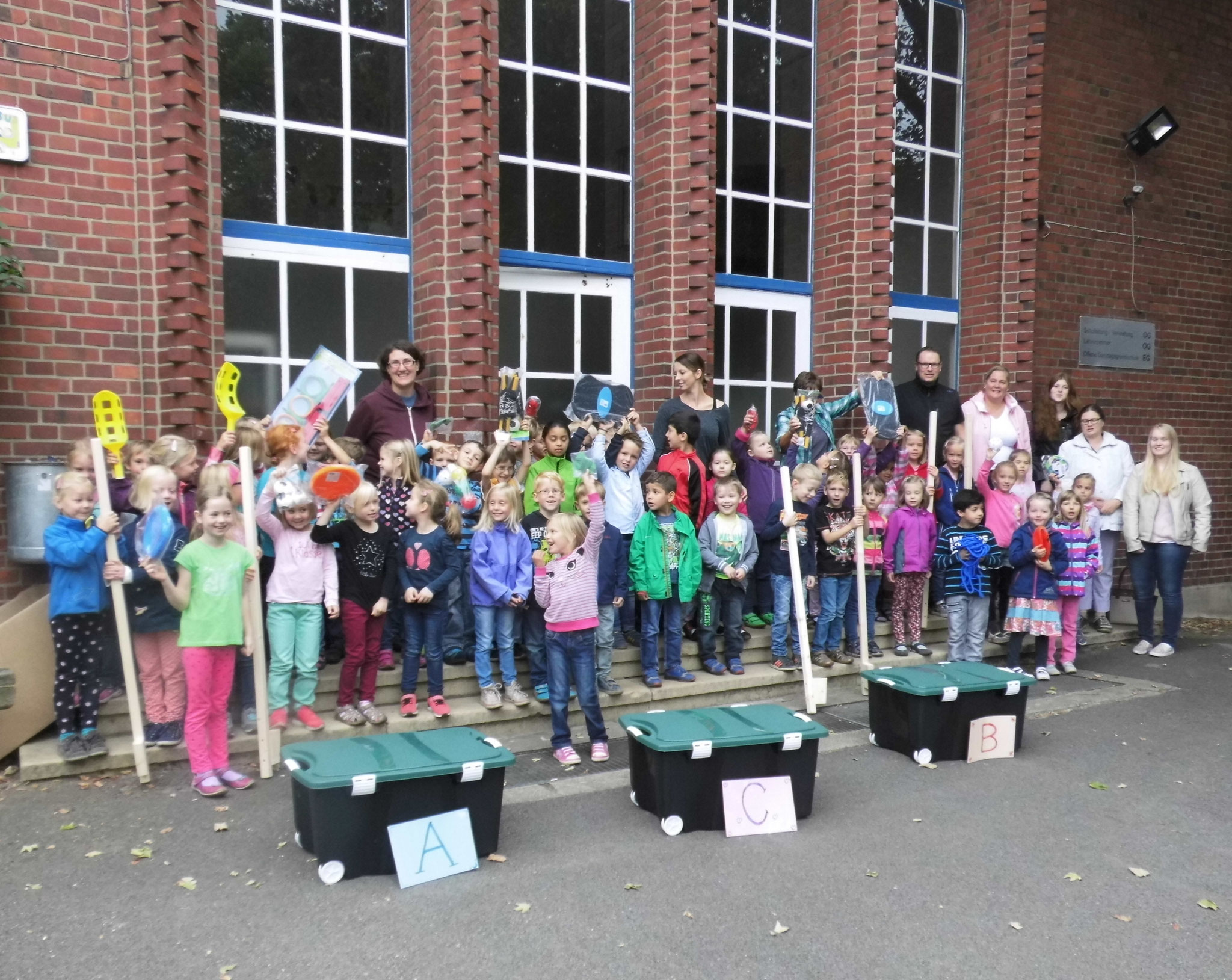 Spielekisten für die 1.  Klasse - 2016