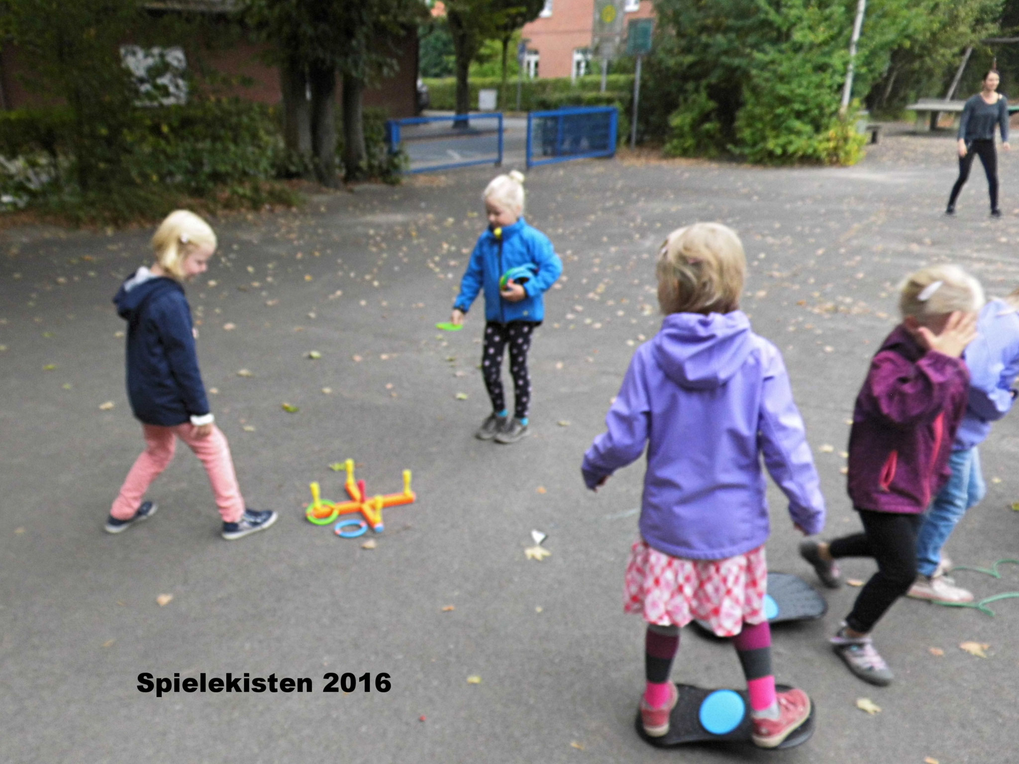 Spielekisten für die 1.  Klasse - 2016