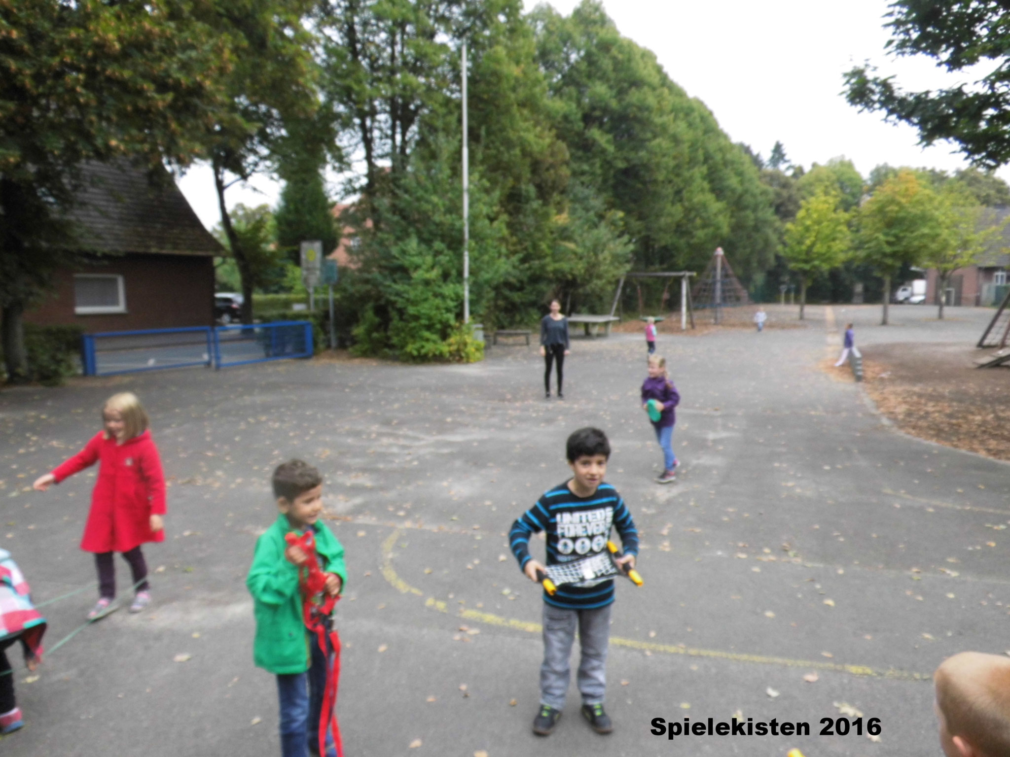 Spielekisten für die 1.  Klasse - 2016