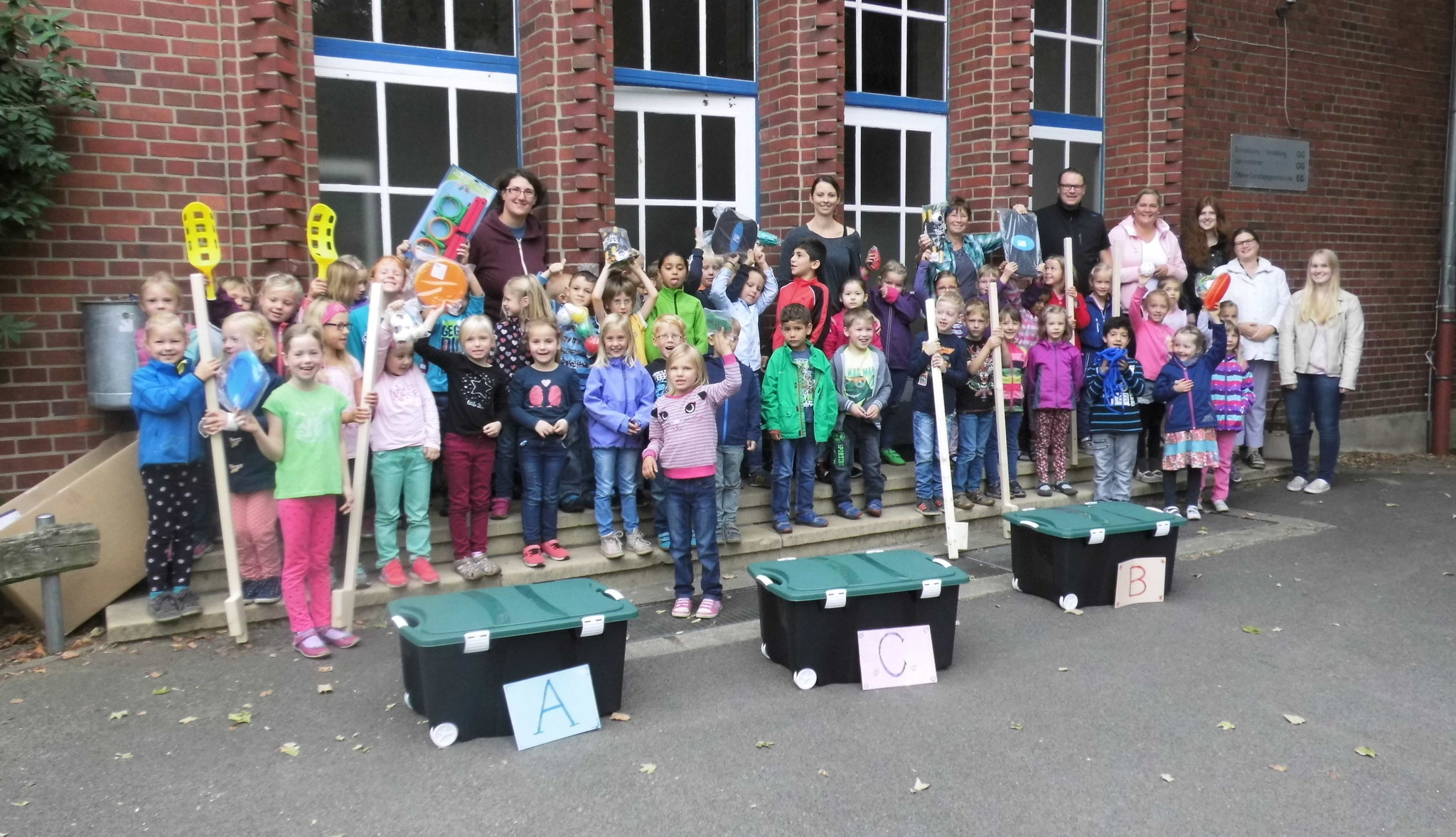Spielekisten für die 1.  Klasse - 2016