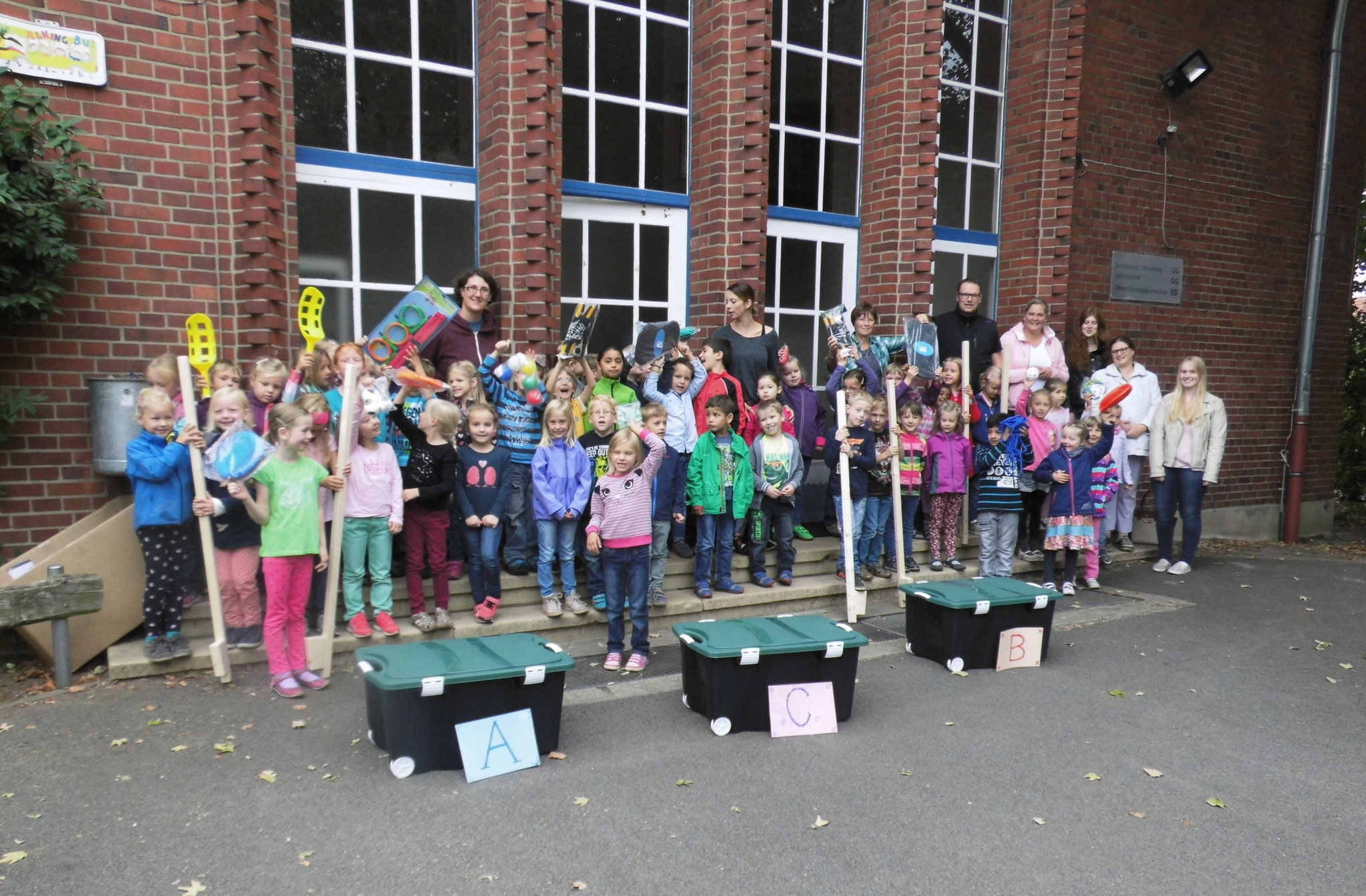 Spielekisten für die 1.  Klasse - 2016