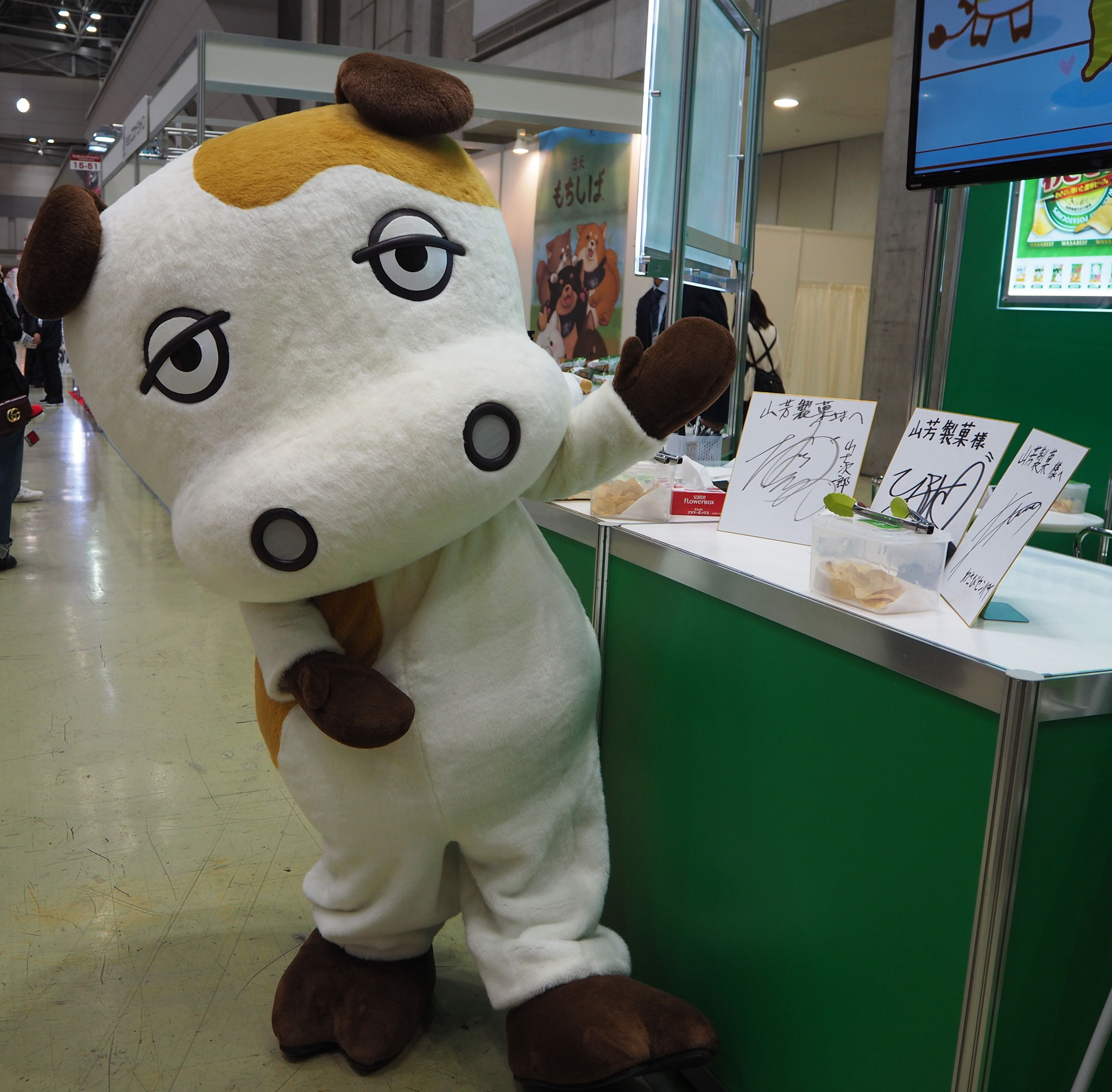 わさっちも一生懸命アピール