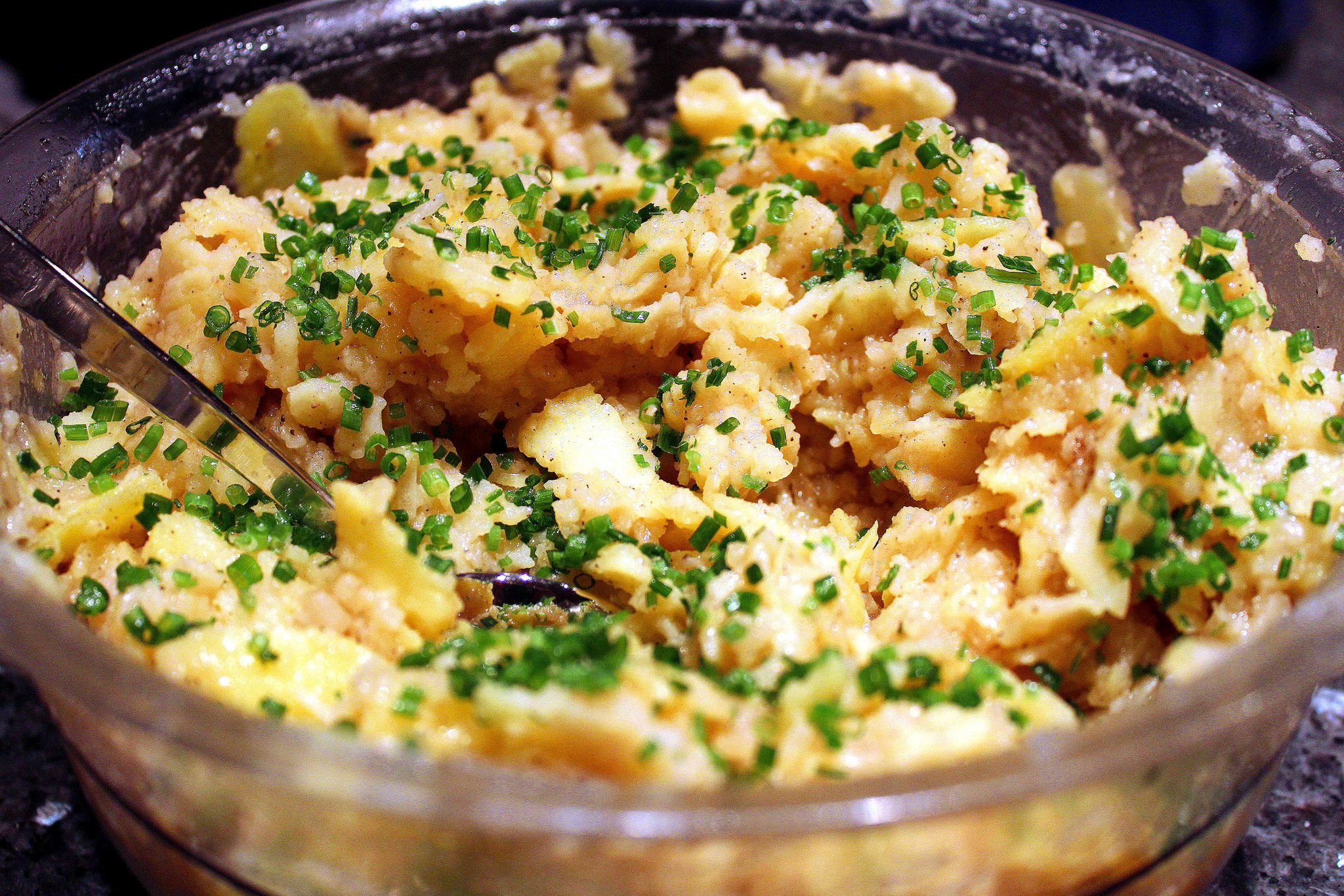 Fleischküchle mit Kartoffelsalat - Kronenfeinkost-Shop