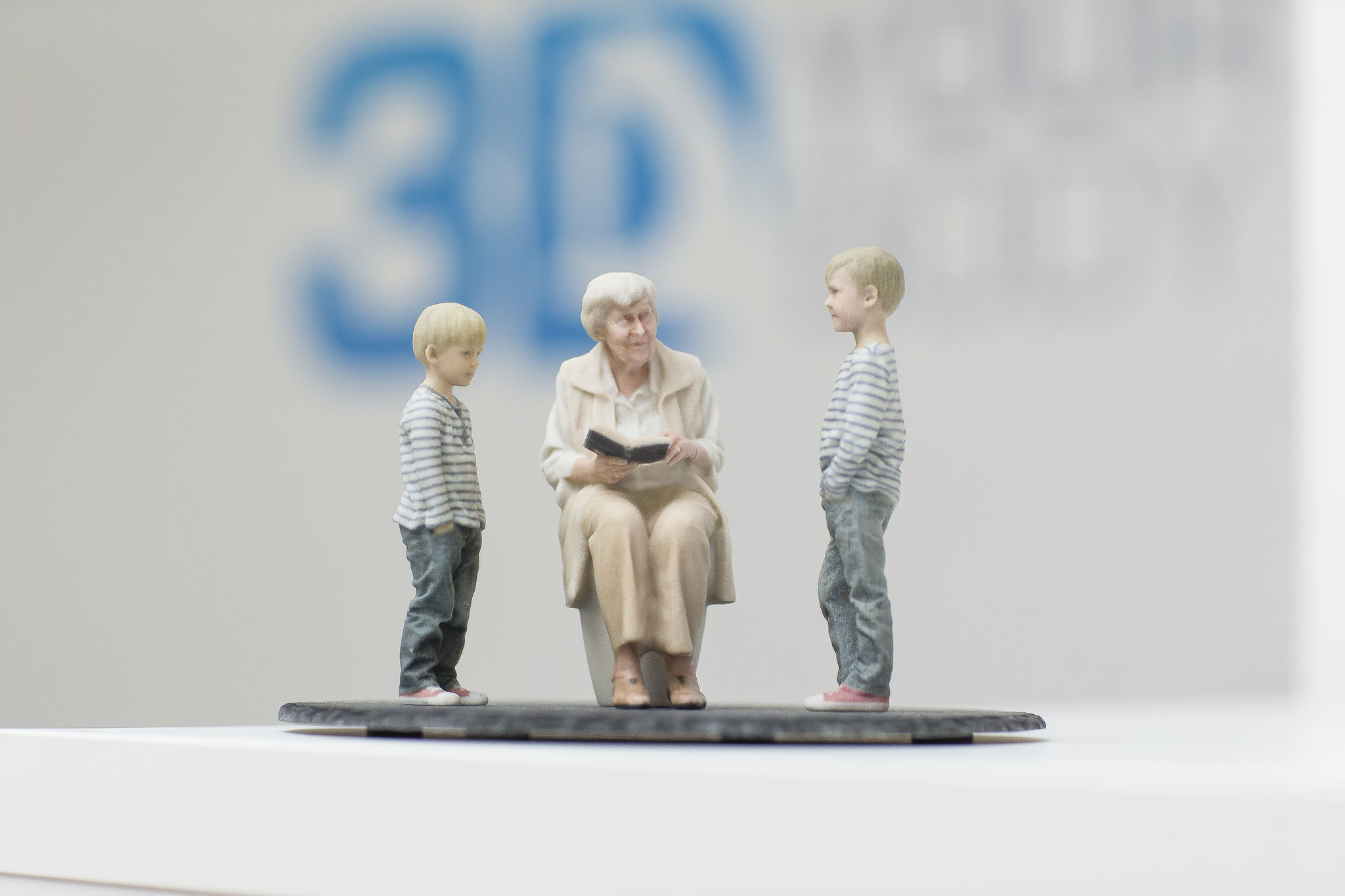 3D-Figuren aus Berlin, München, Köln, Rostock und Dresden