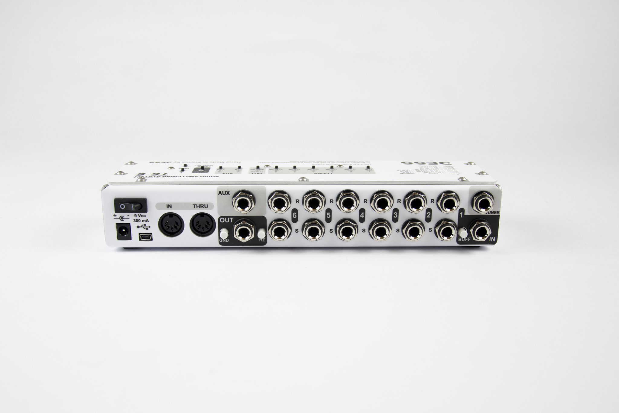 TS-6, Audio Switching System, Switcher 6 Loop, Midi, Tuner..