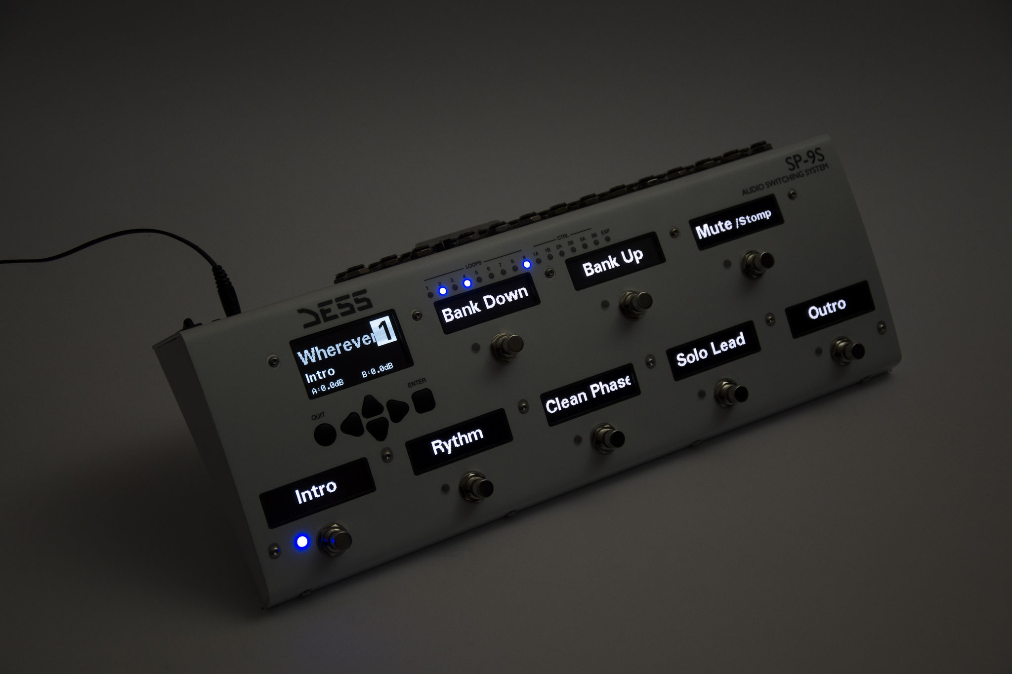SP-9S, Audio Switching System, Switcher 9 Loops, Aux, Tuner..