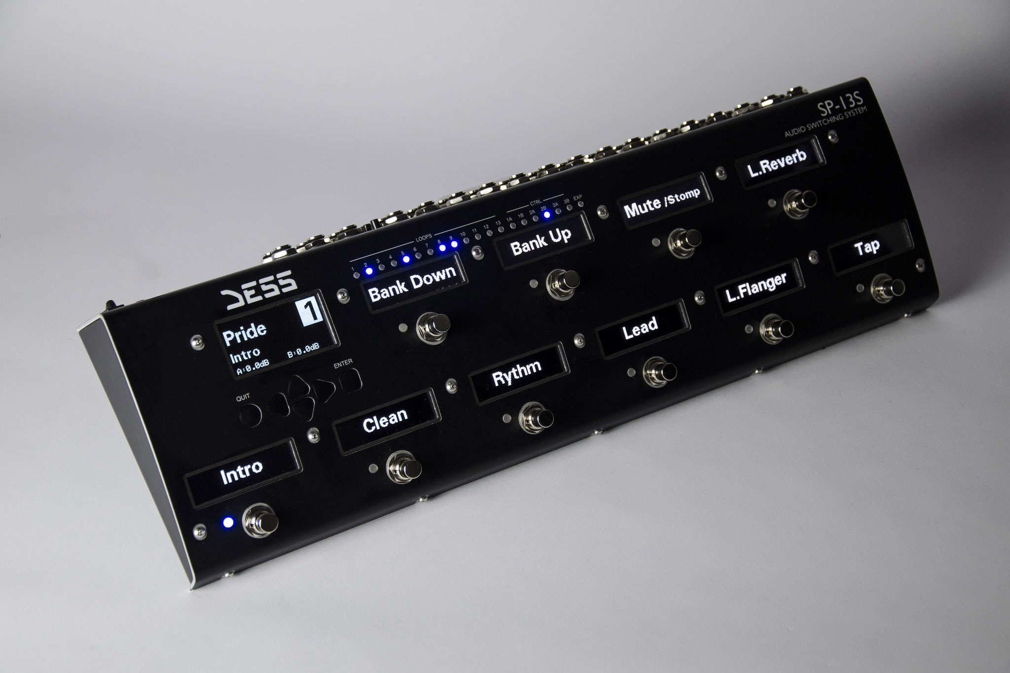 SP-13S, Audio Switching System, Switcher 9 Loops, Aux, Tuner..